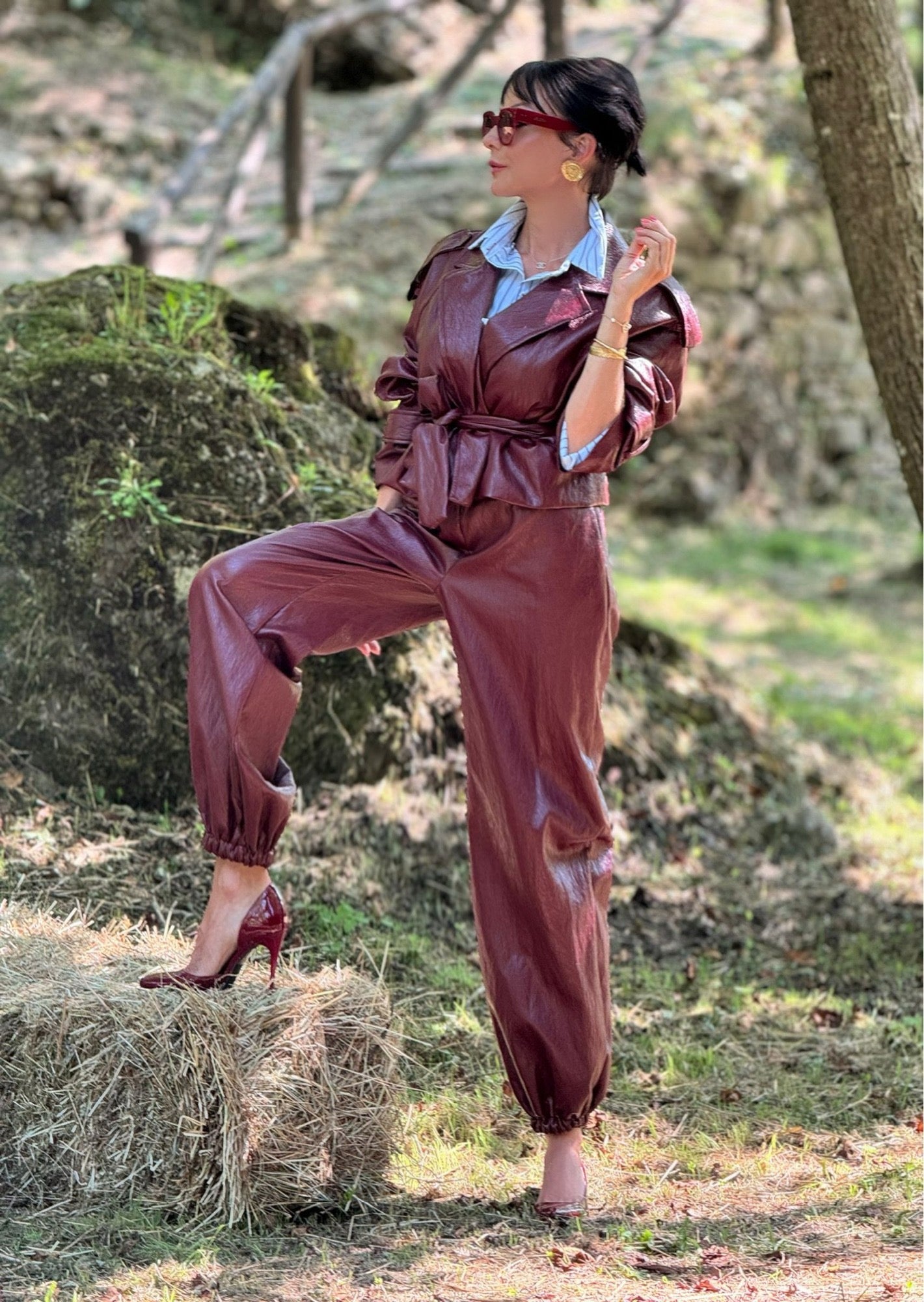 Pants June LL red