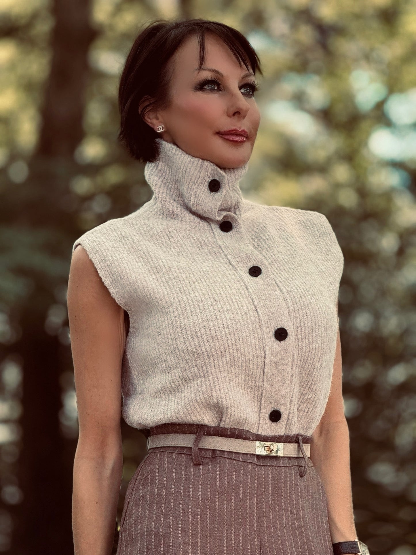 Pull Ella taupe