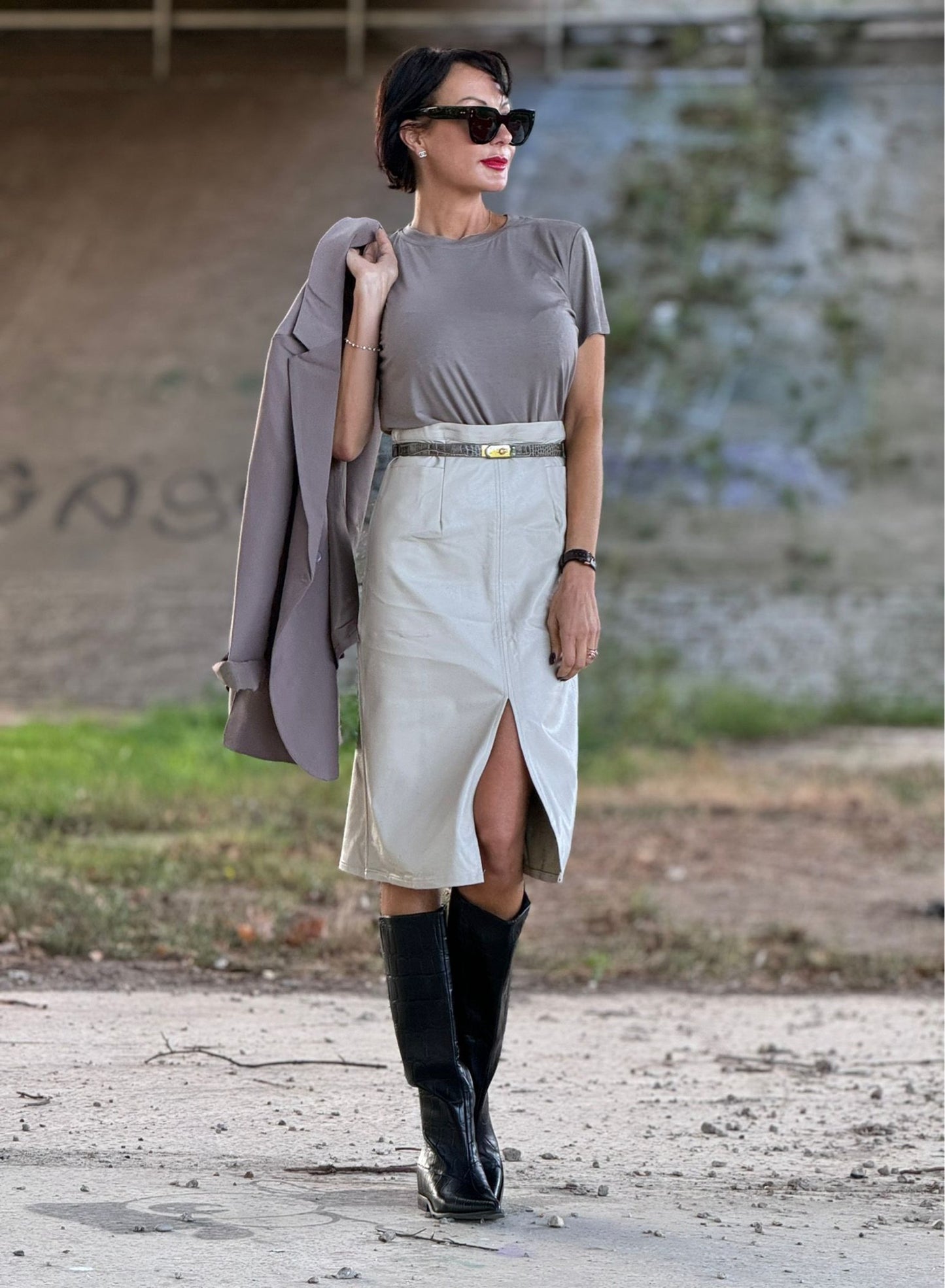 Tee Myla grege
