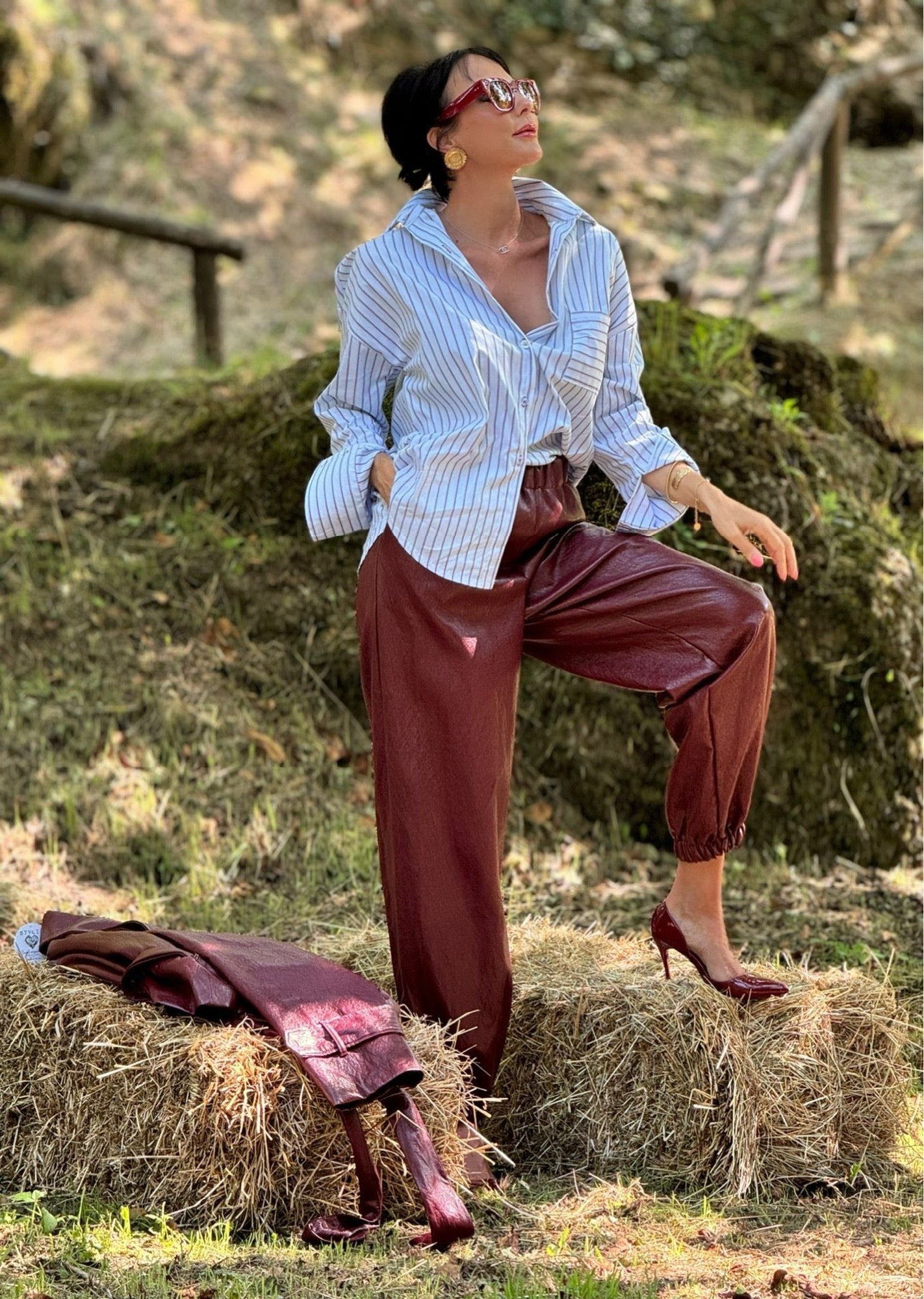 Pants June LL red