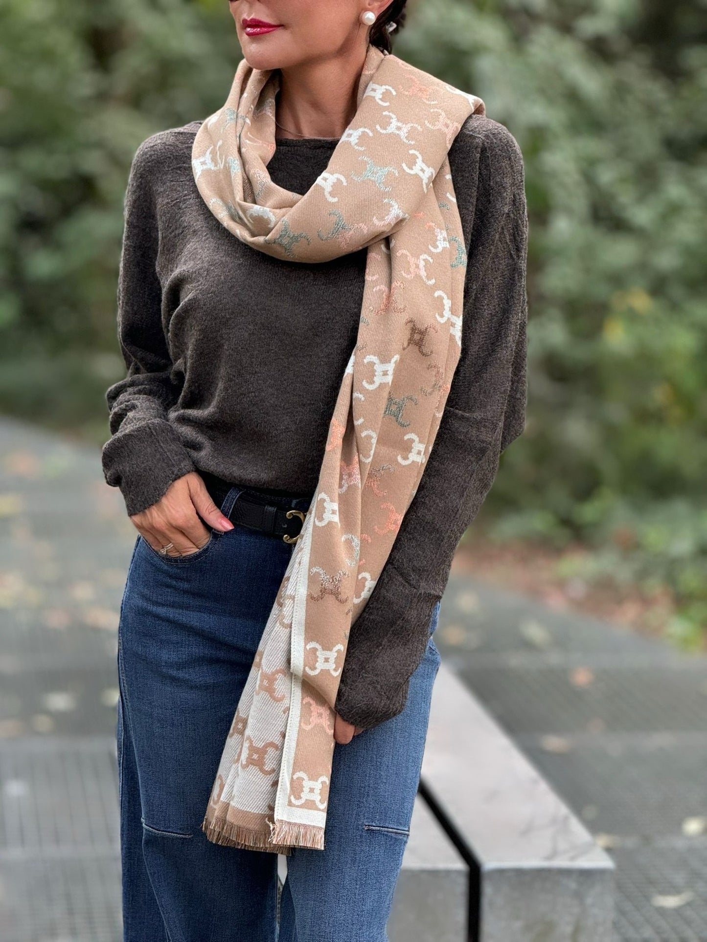 Scarf CC sand