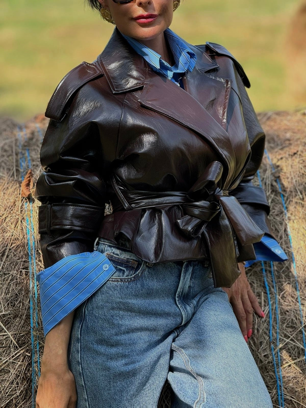 Jacket June LL brown