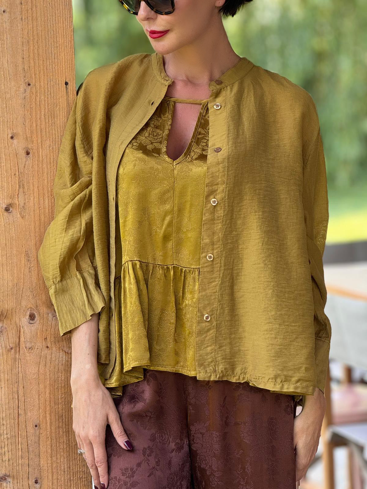 Blouse Grape LM