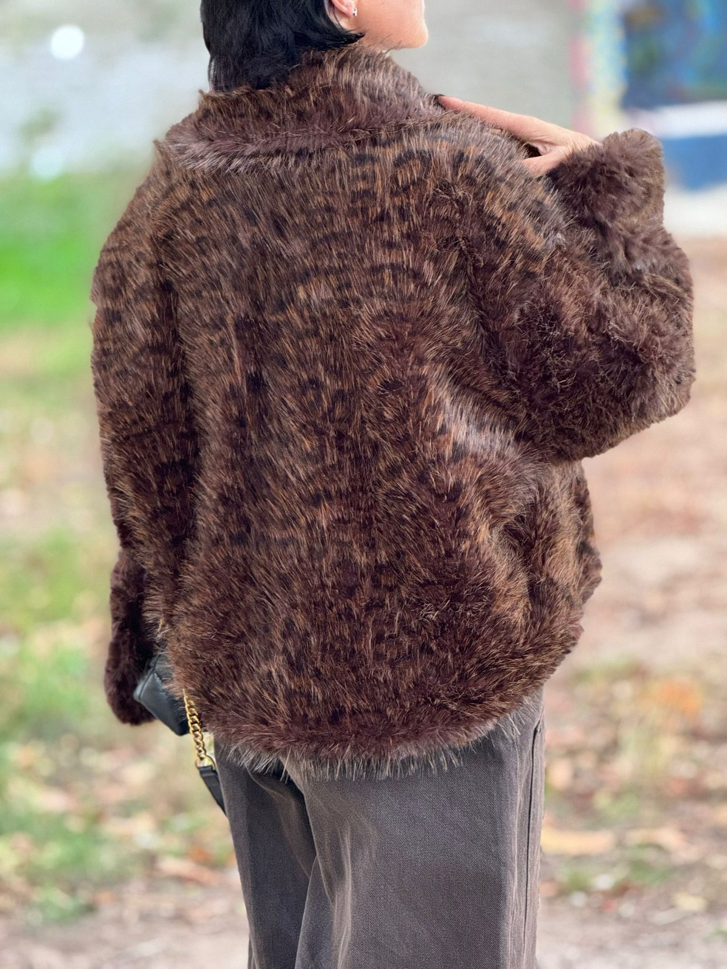 Coat Lola faux fur