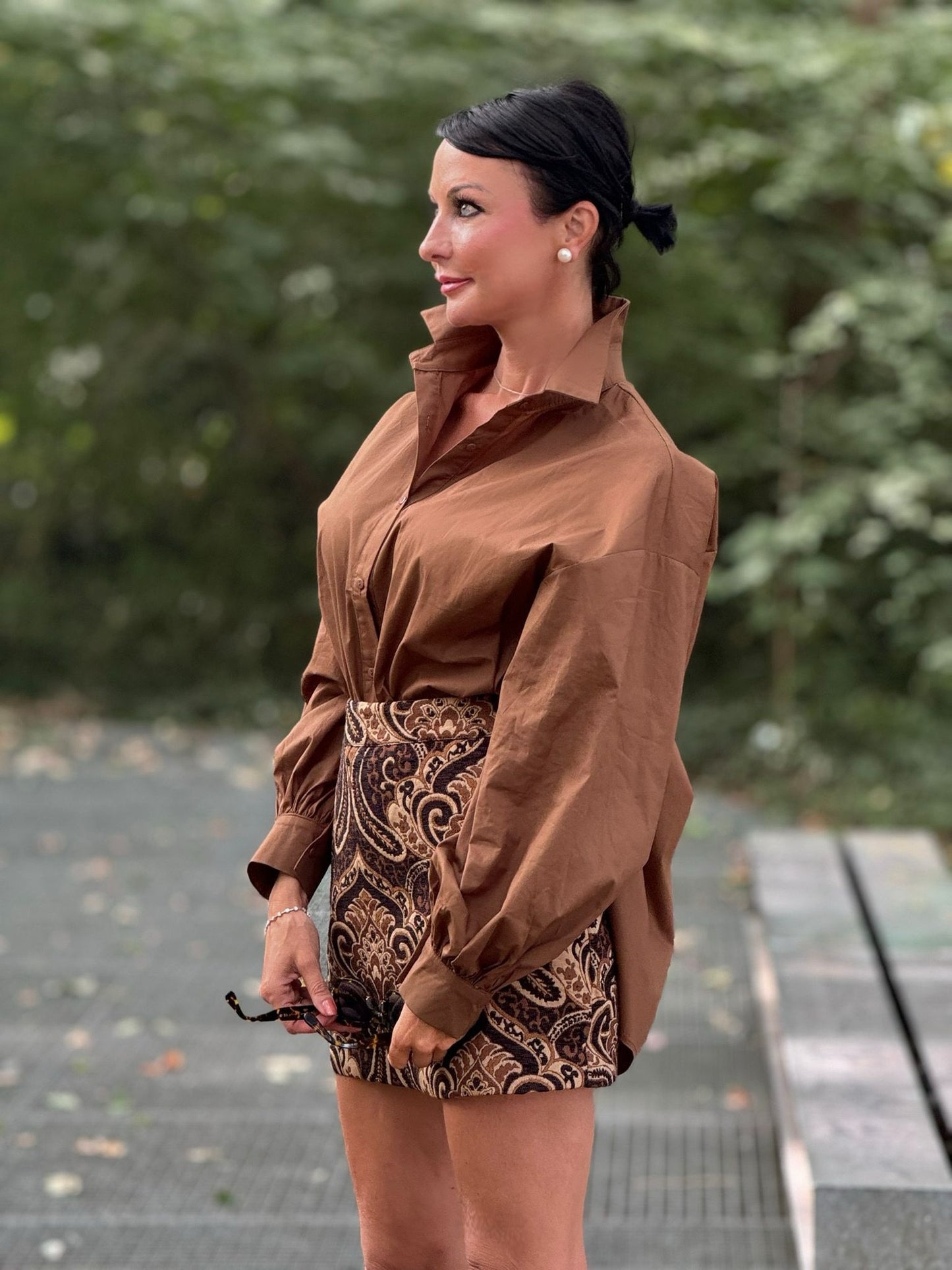 Skirt Scarlett choco