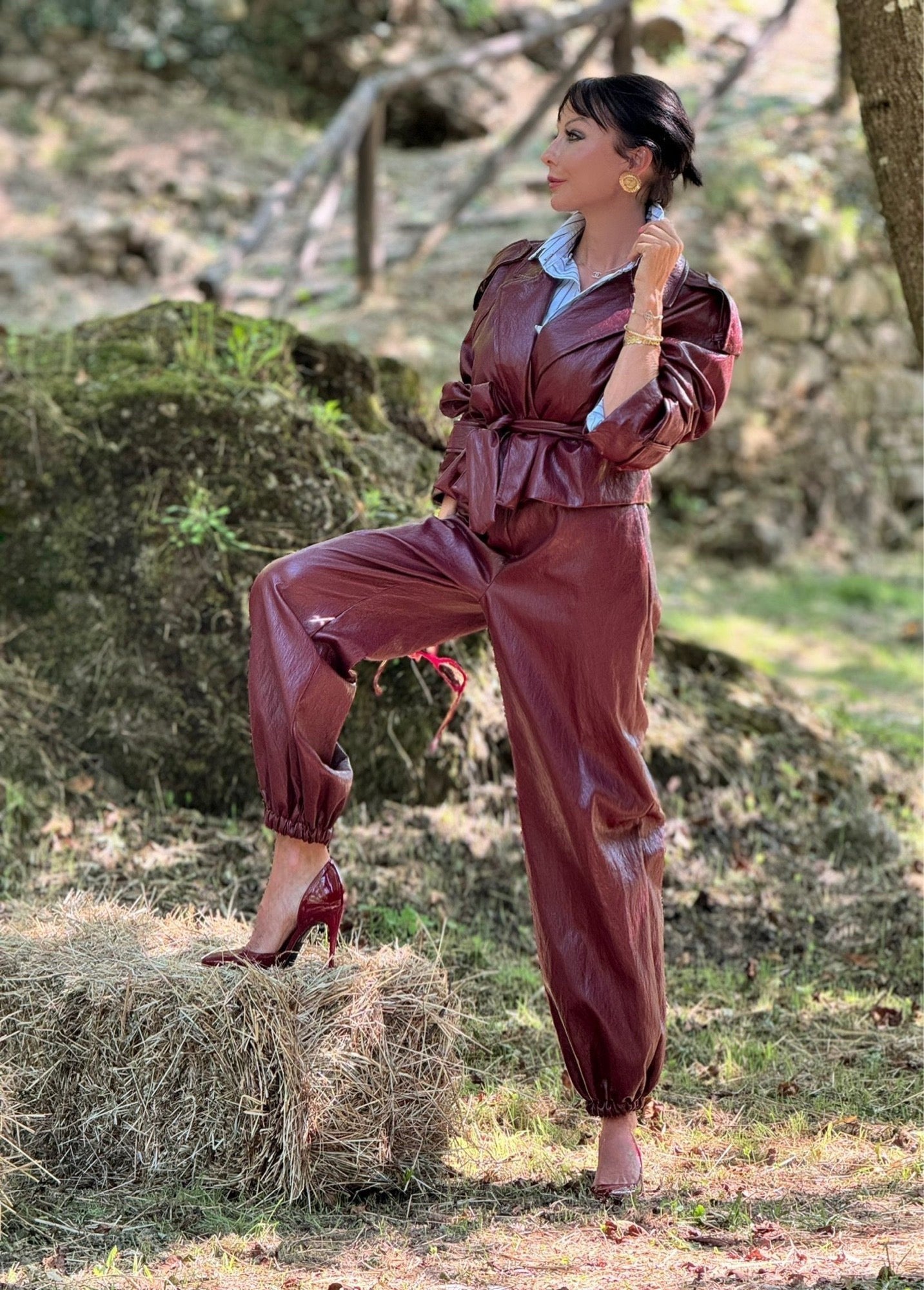 Jacket June LL red
