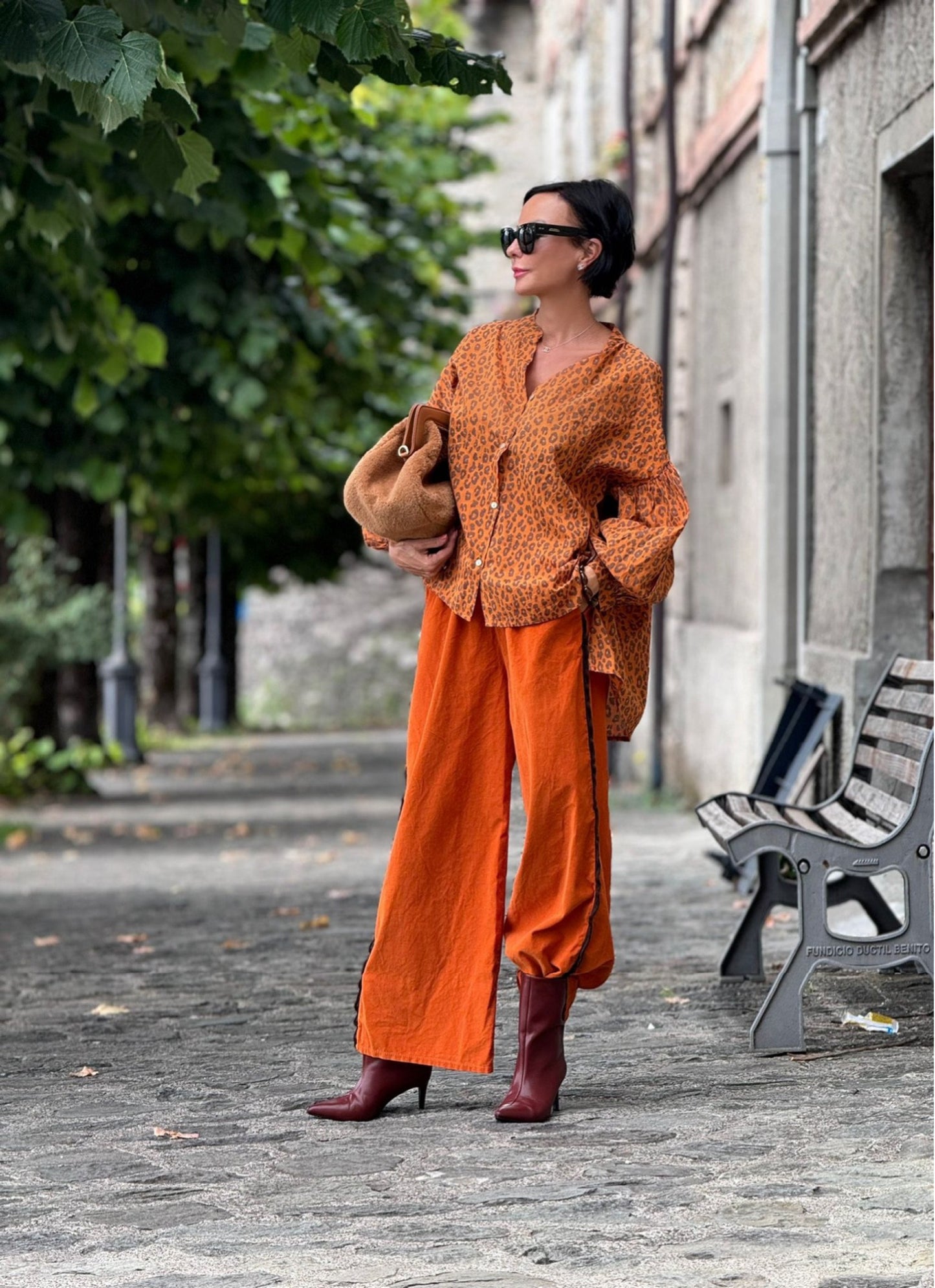 Pants Lyra tangerine