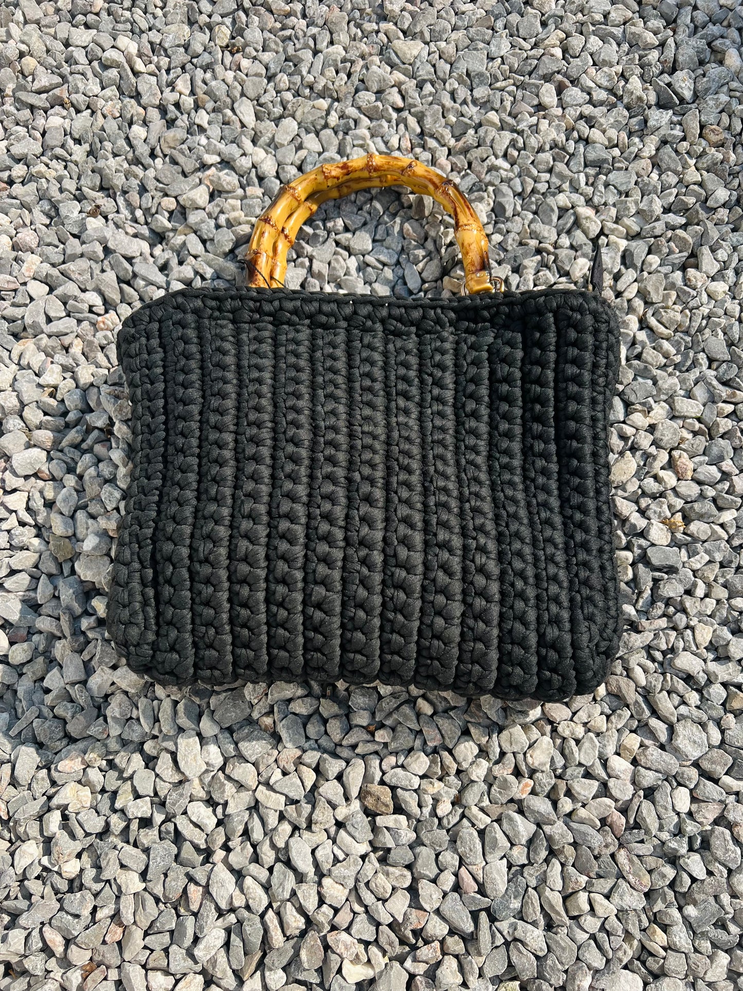 Bag crochet black