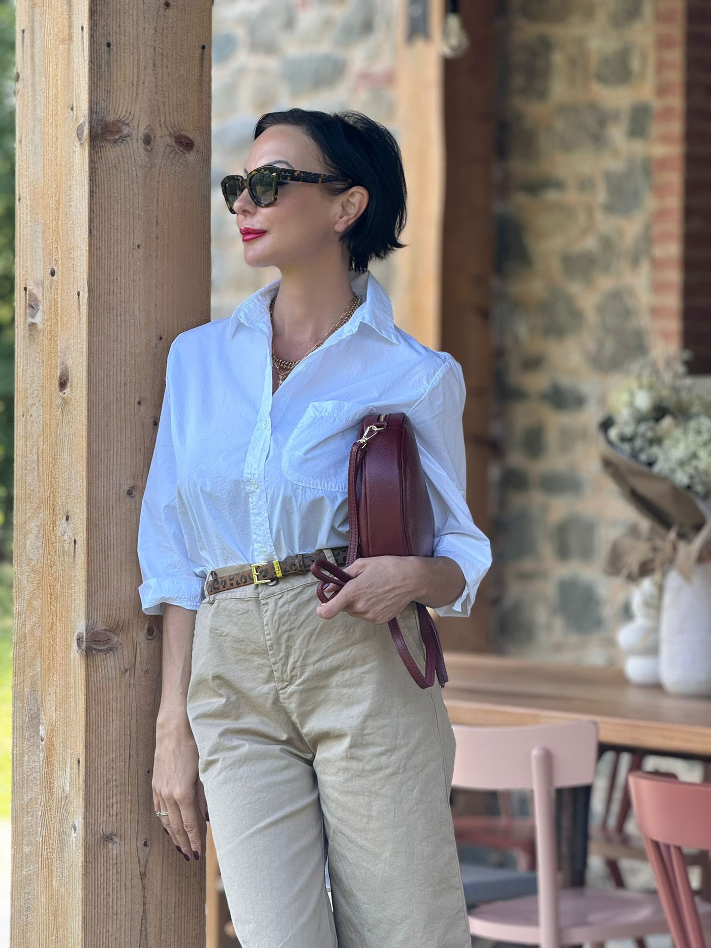 Blouse Maple white