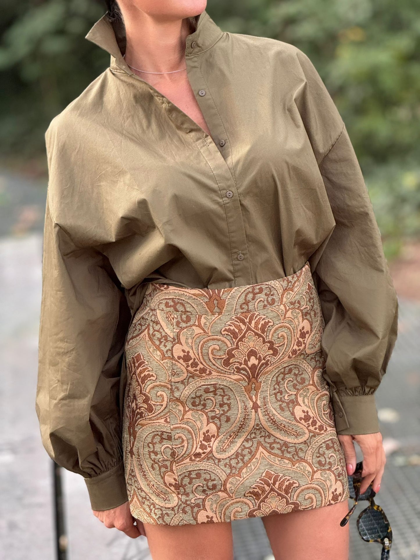 Skirt Scarlett green