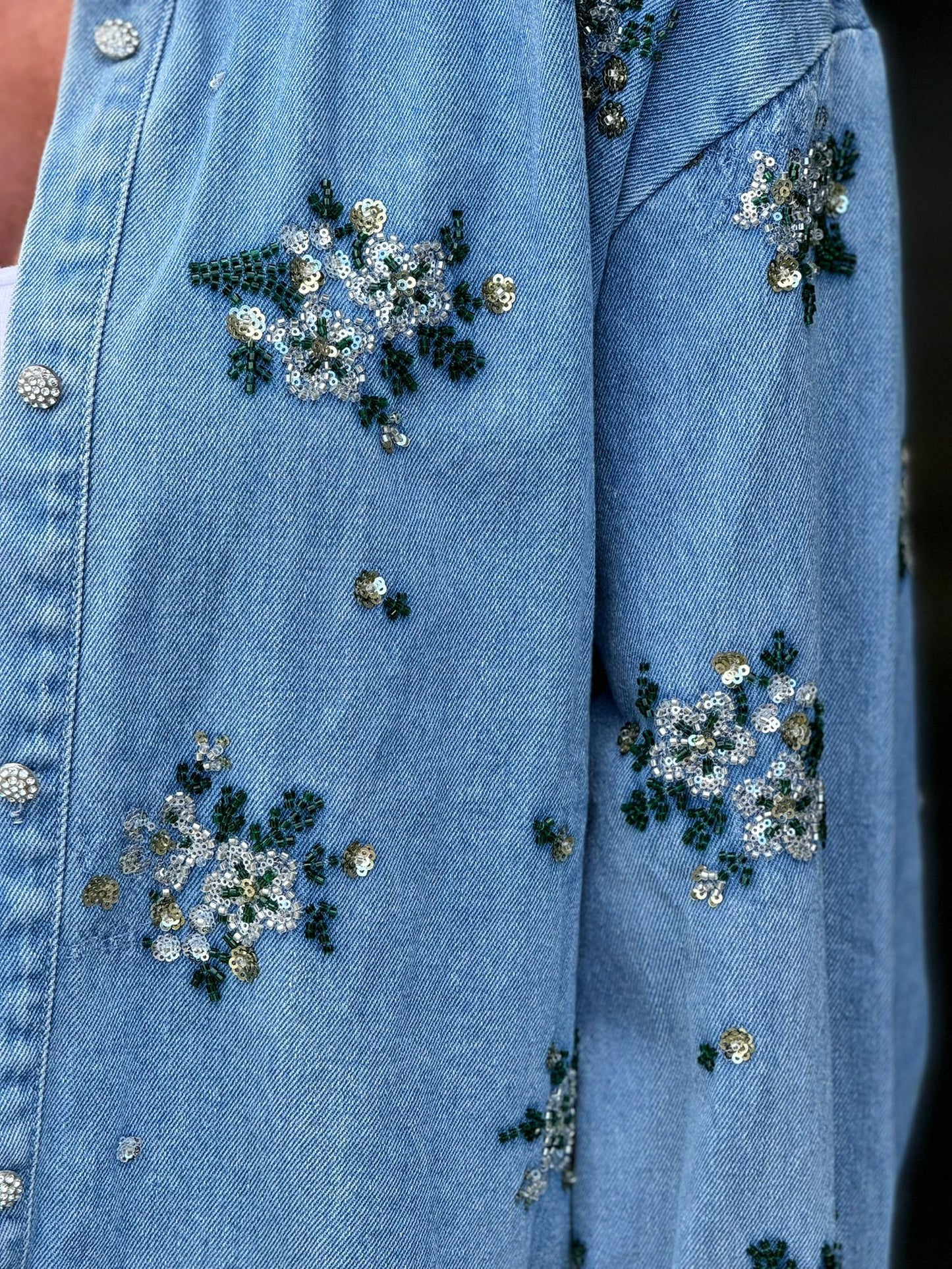 Jacket Lyra strass jeans