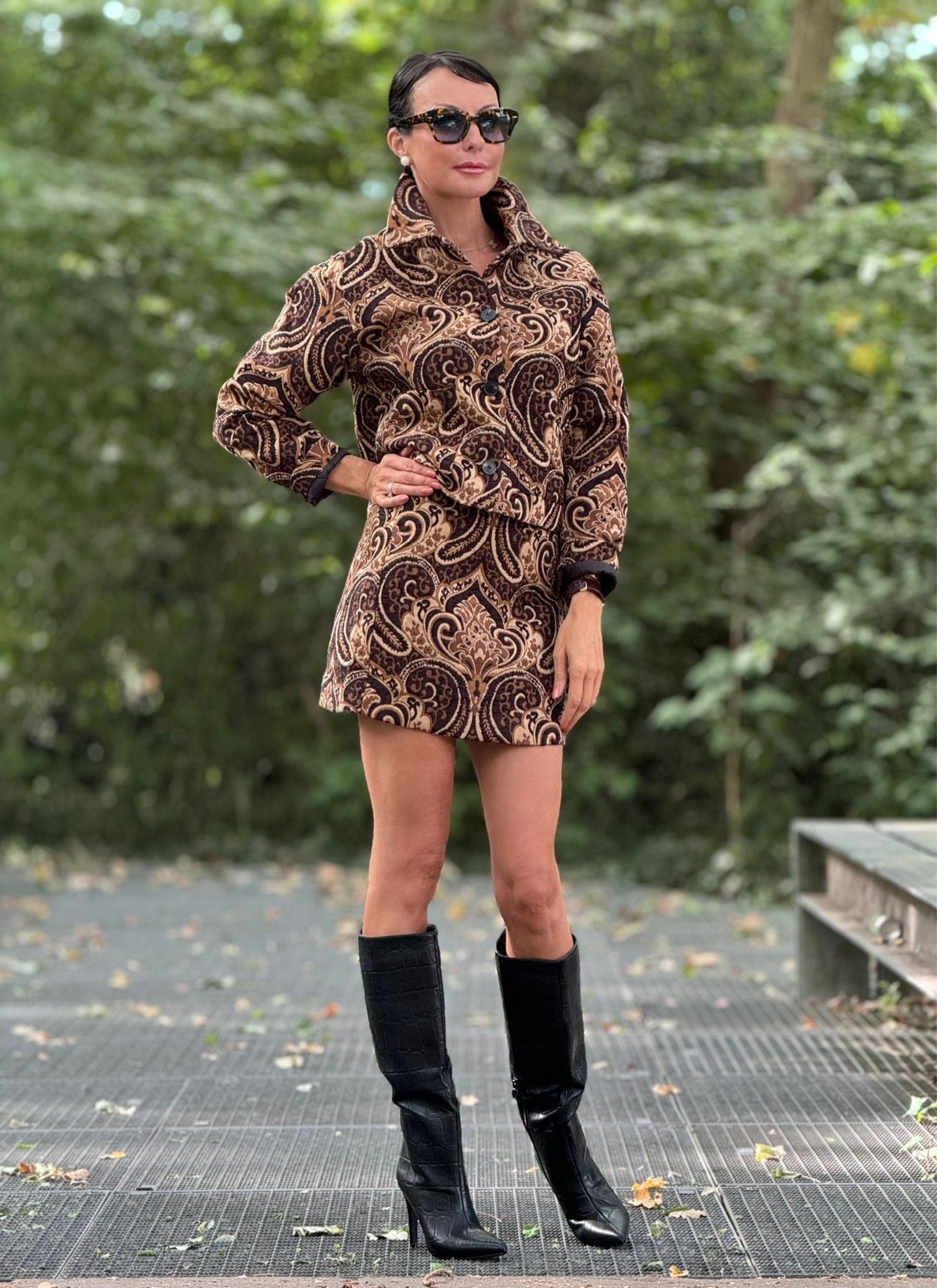 Skirt Scarlett choco