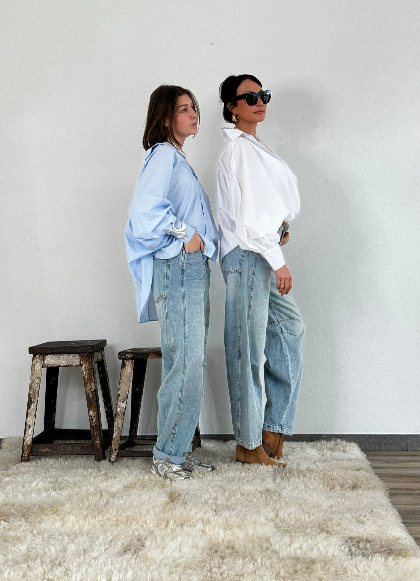 Blouse Lola cruz white