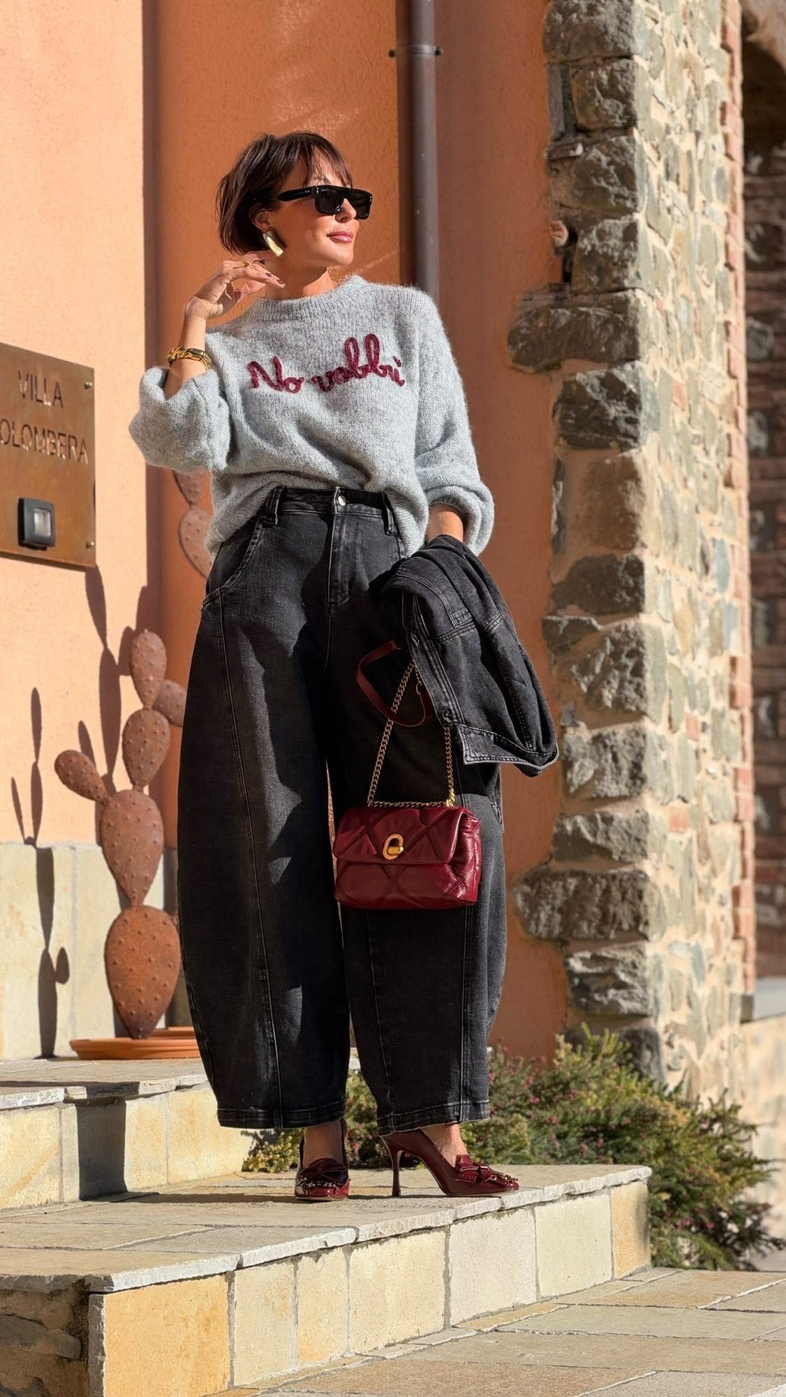 Pull no vabbé grey