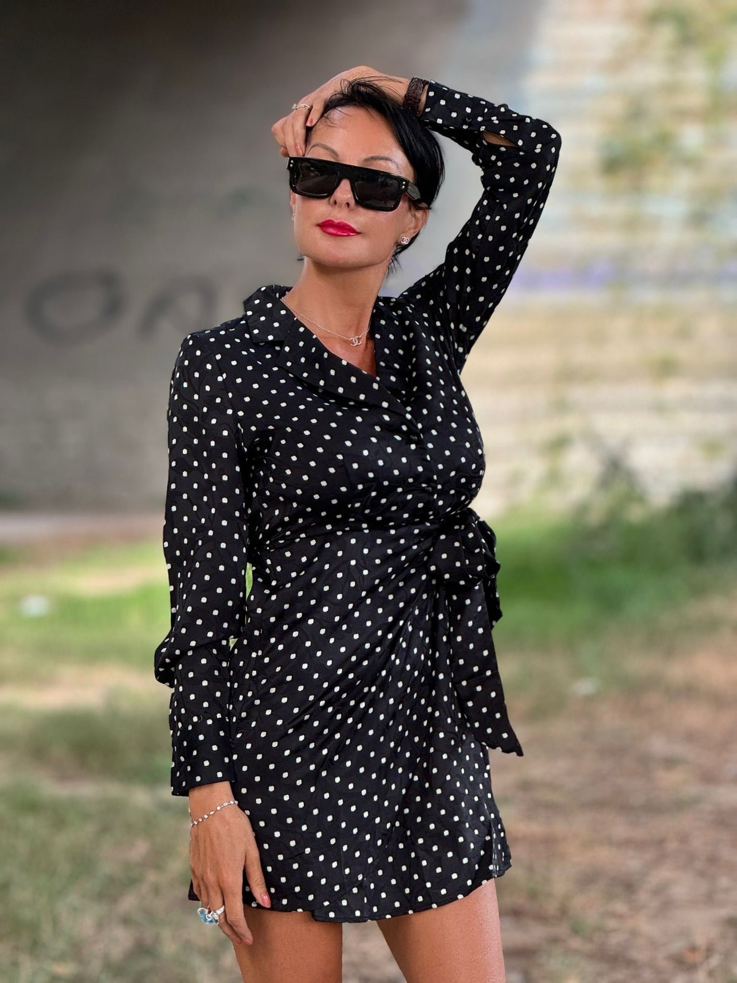 Dress Selene polka dot