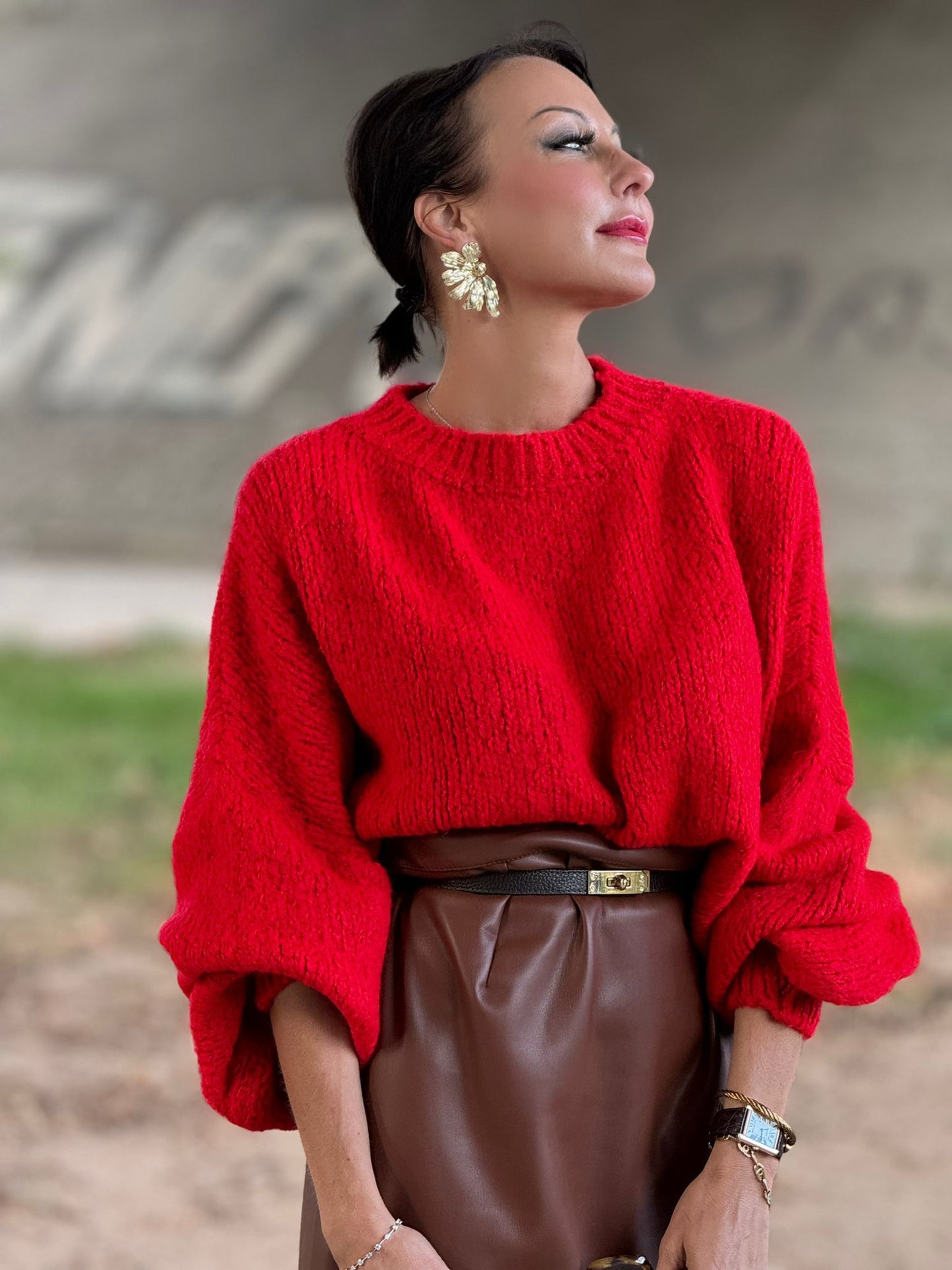 Pull Manuela red