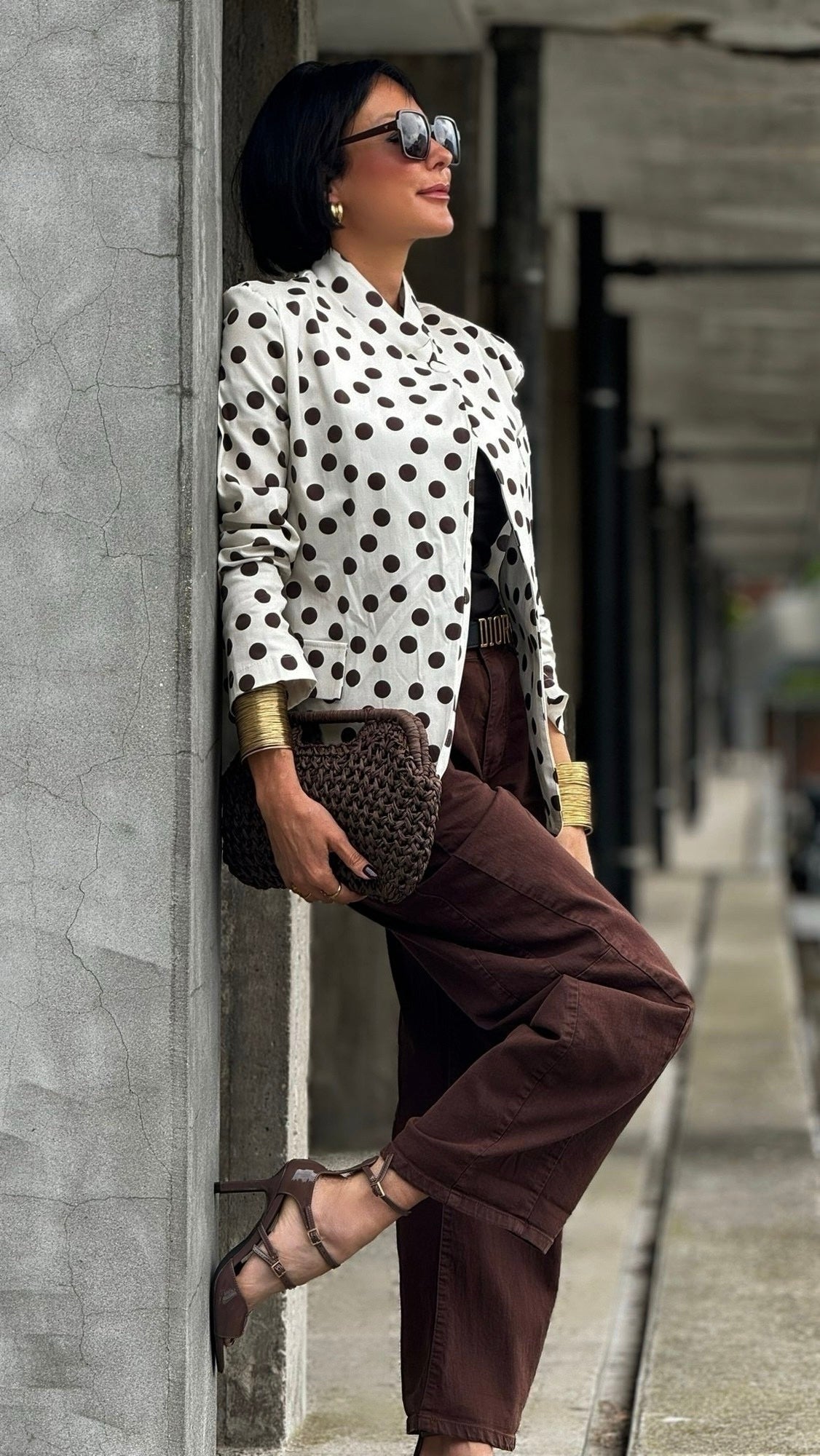 Bag clutch rotan