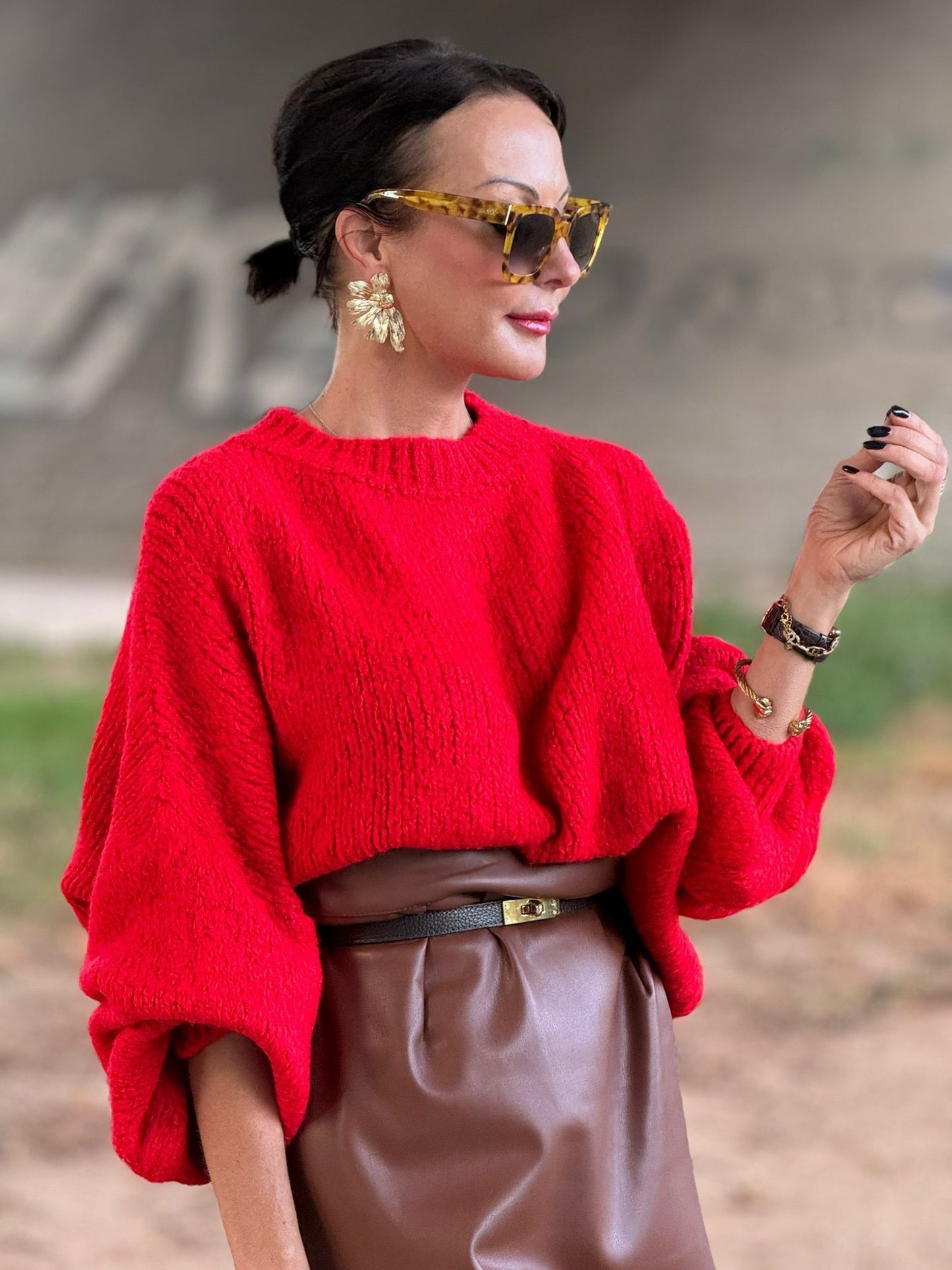 Pull Manuela red