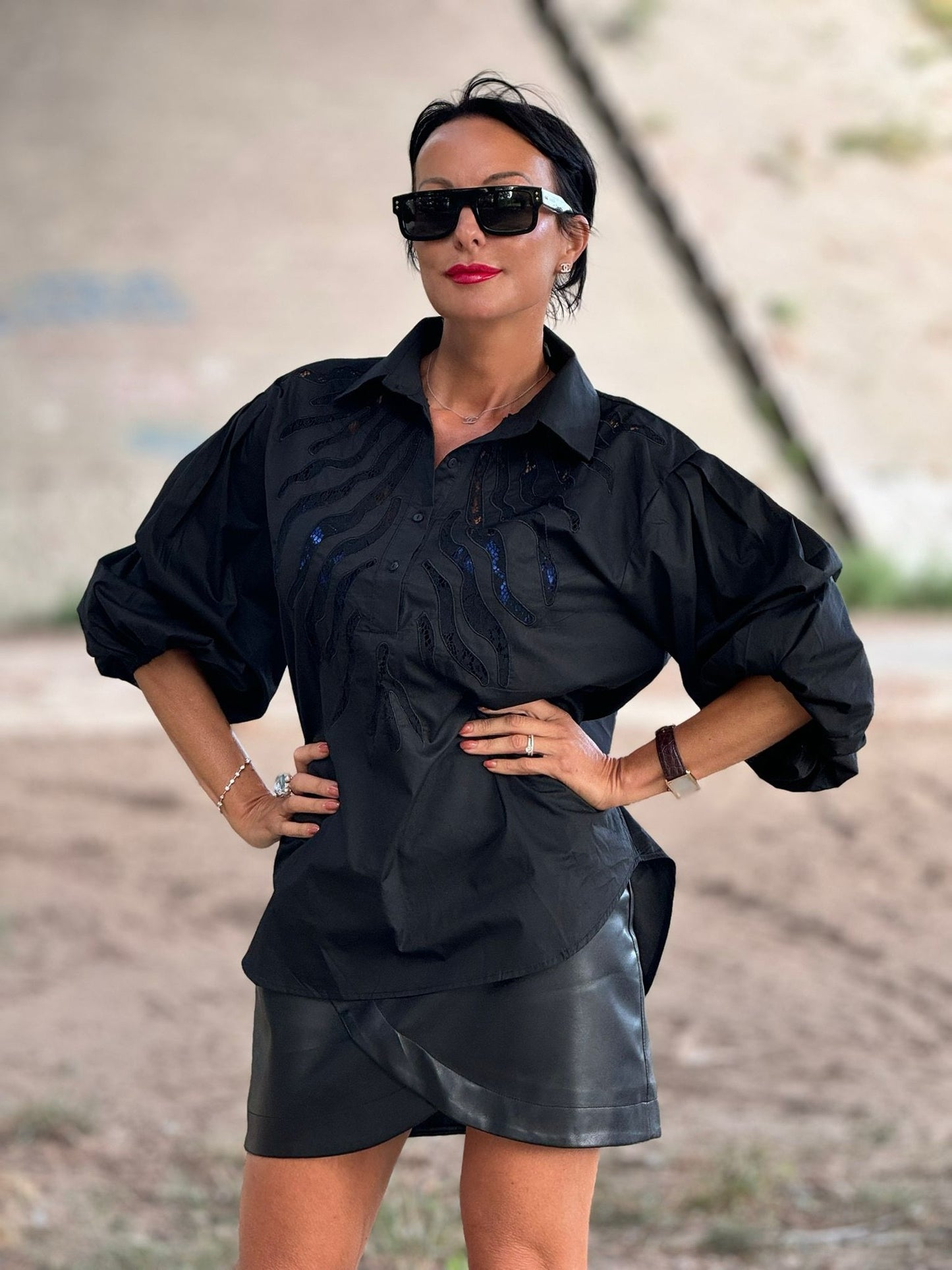 Skirt Mariselle LL black