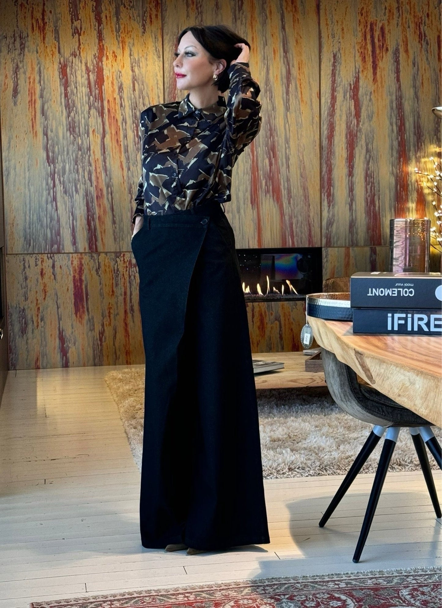 Blouse Giulia grafic