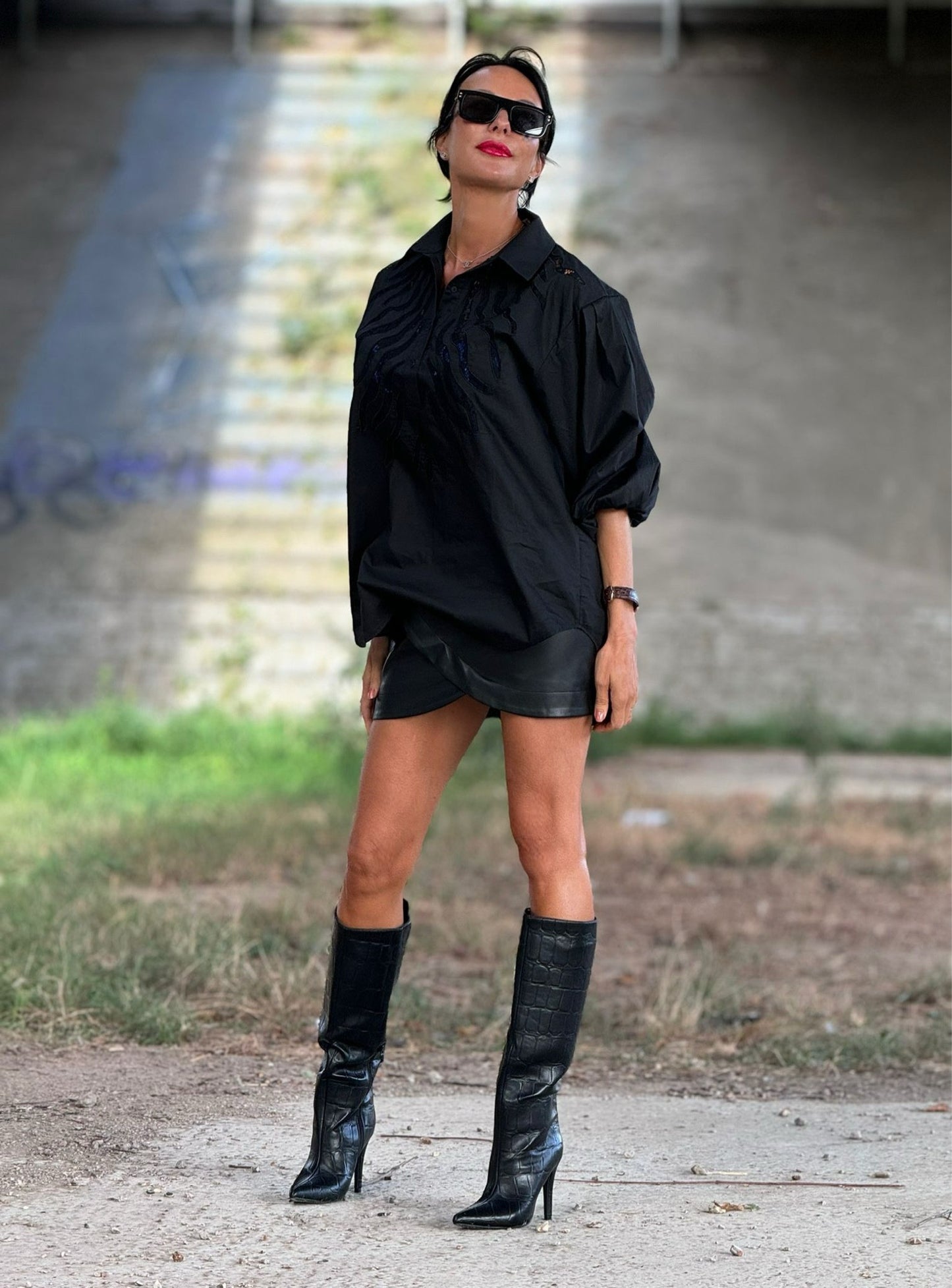 Skirt Mariselle LL black