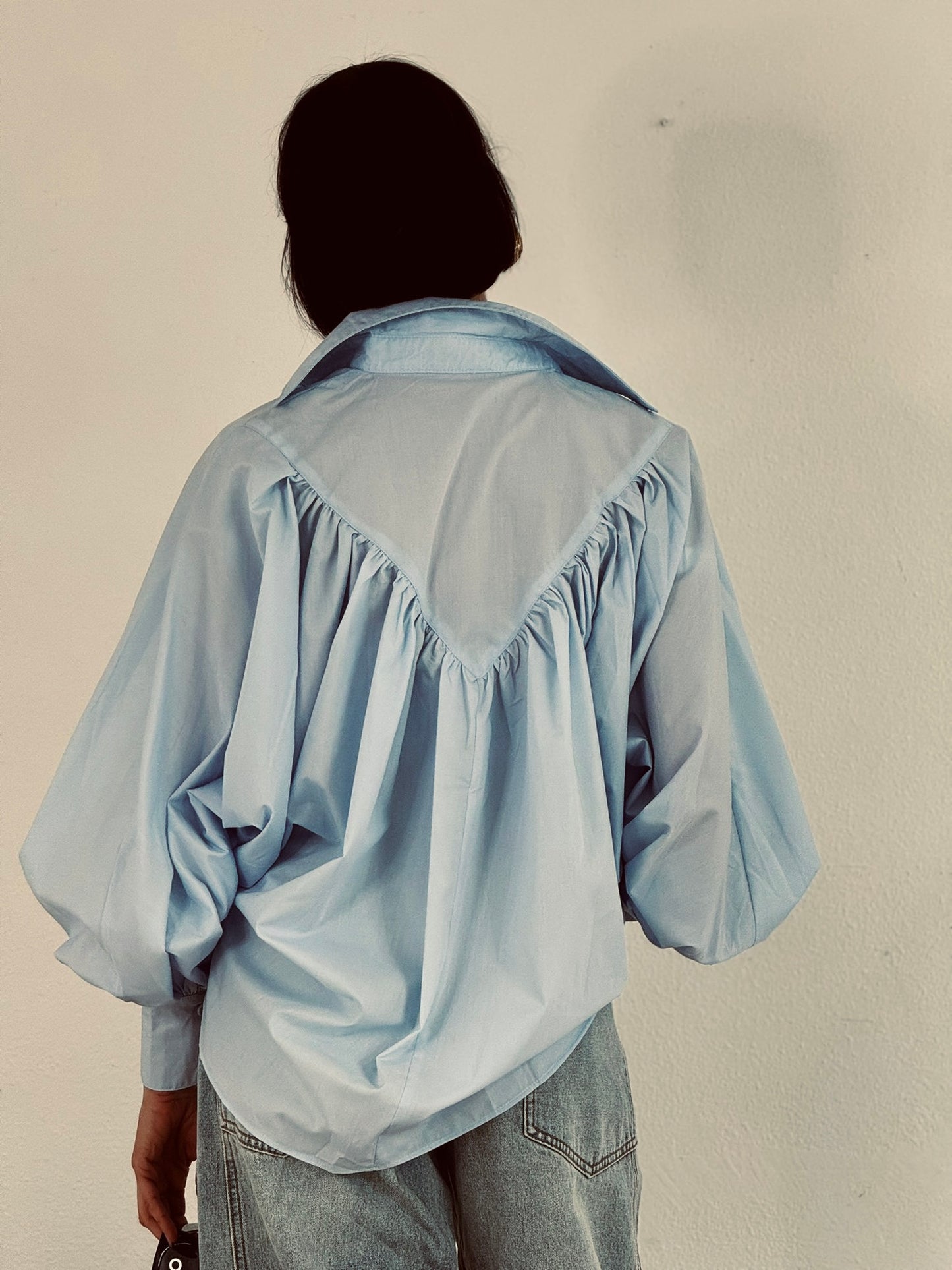 Blouse Lola cruz blue