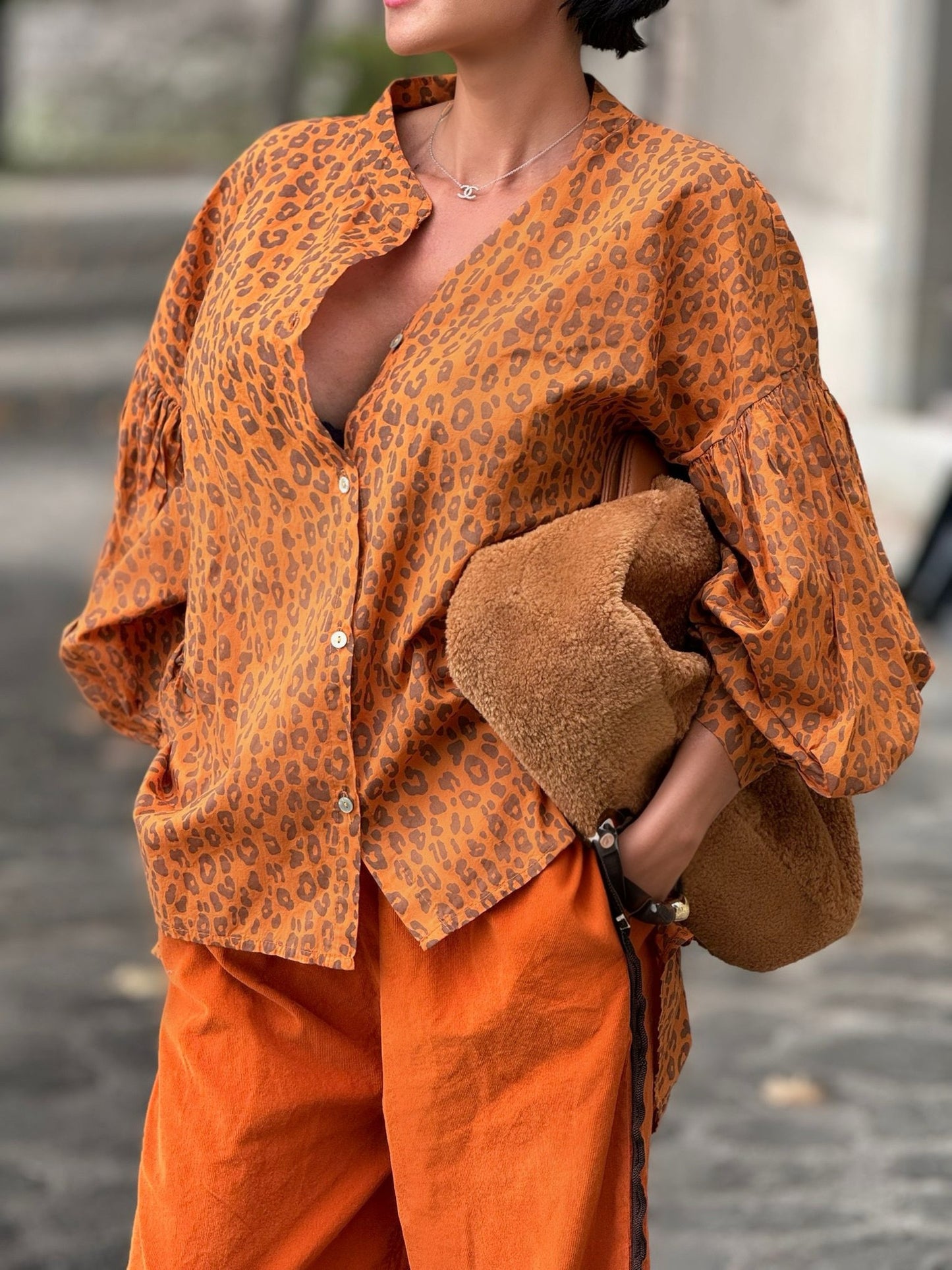 Pants Lyra tangerine