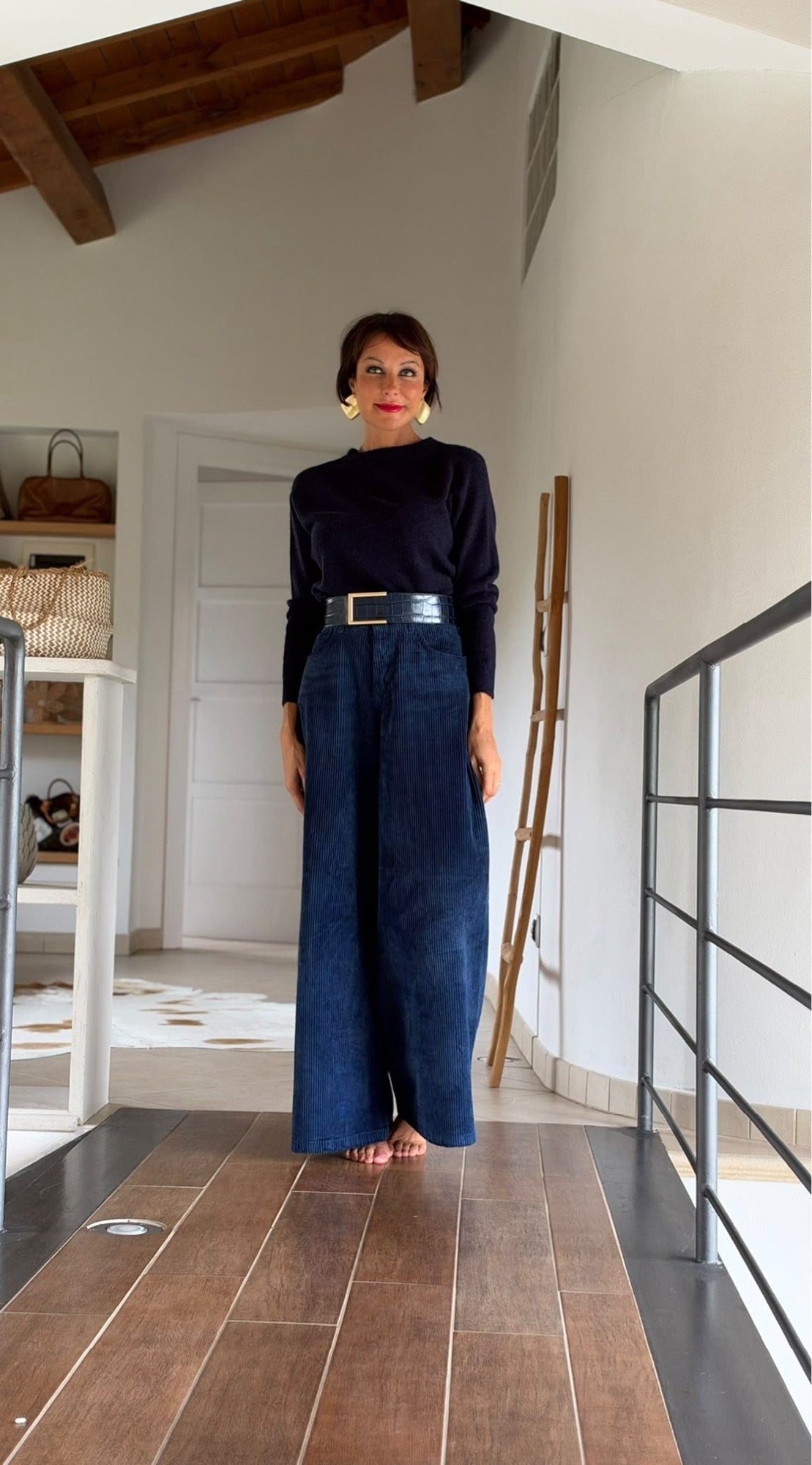 Pull Mila lm dark blue