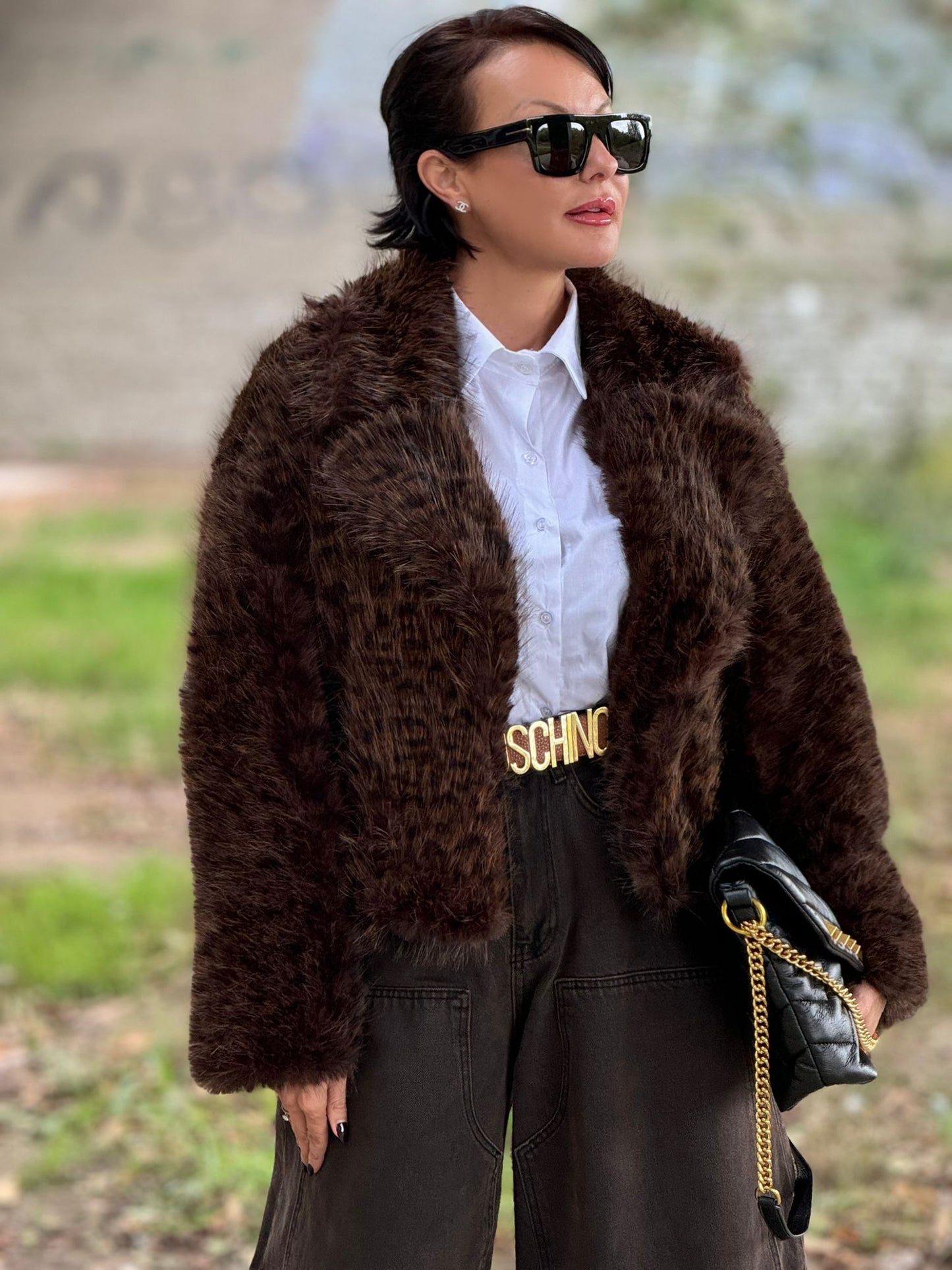 Coat Lola faux fur