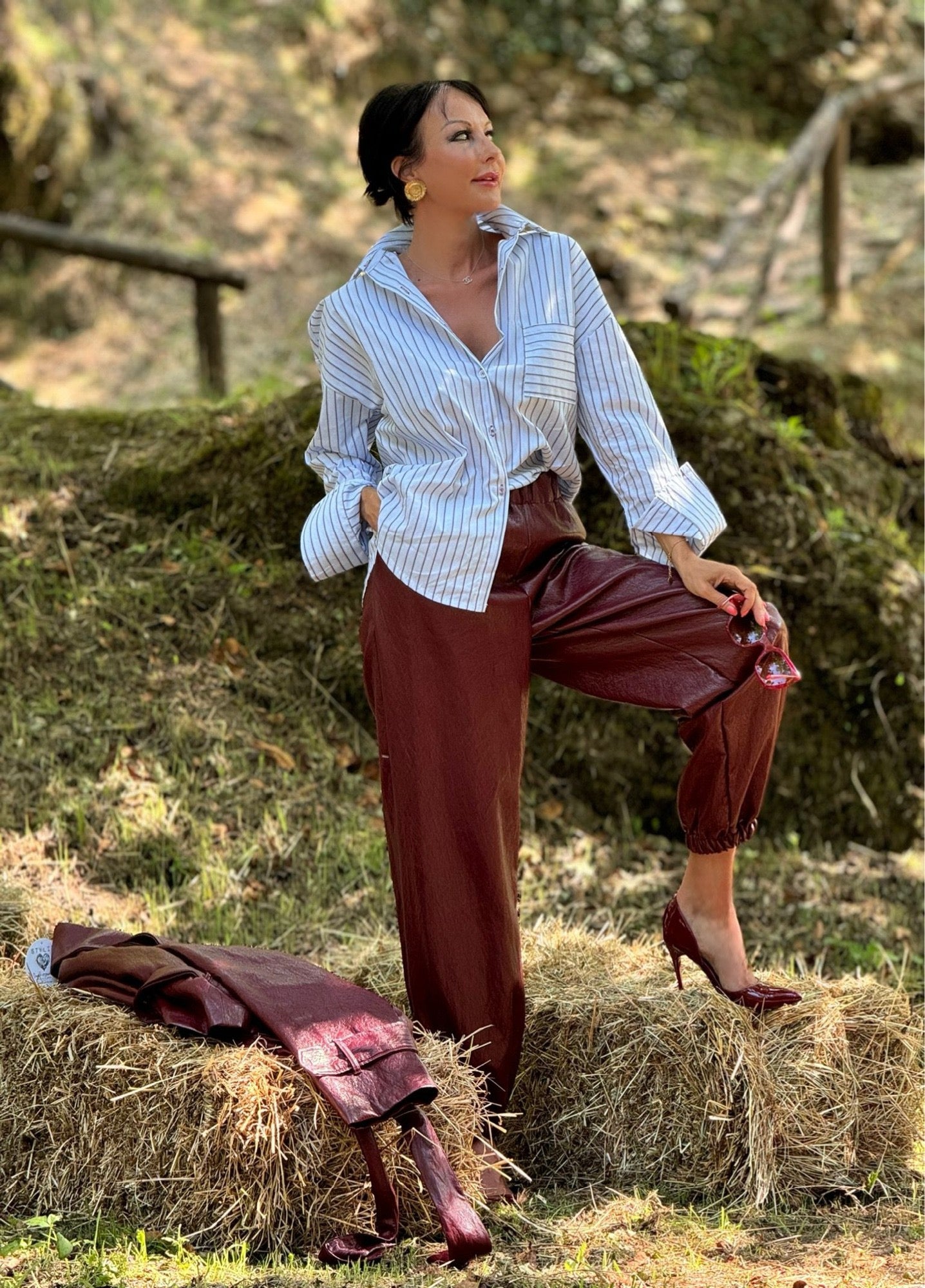 Pants June LL red