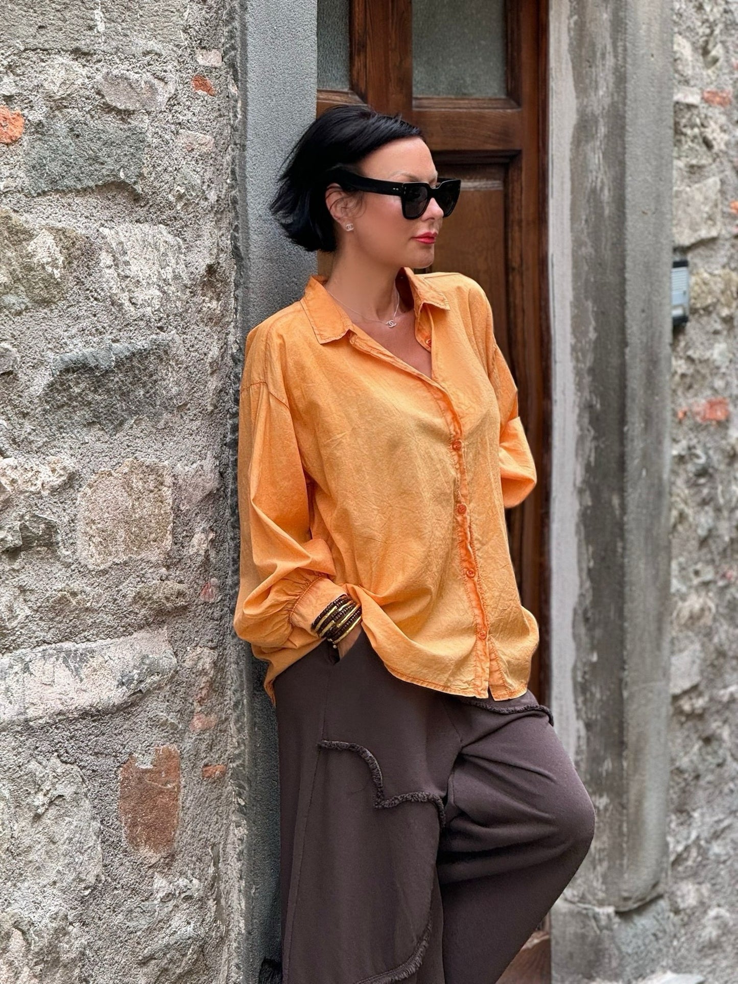 Blouse tangerine bowl