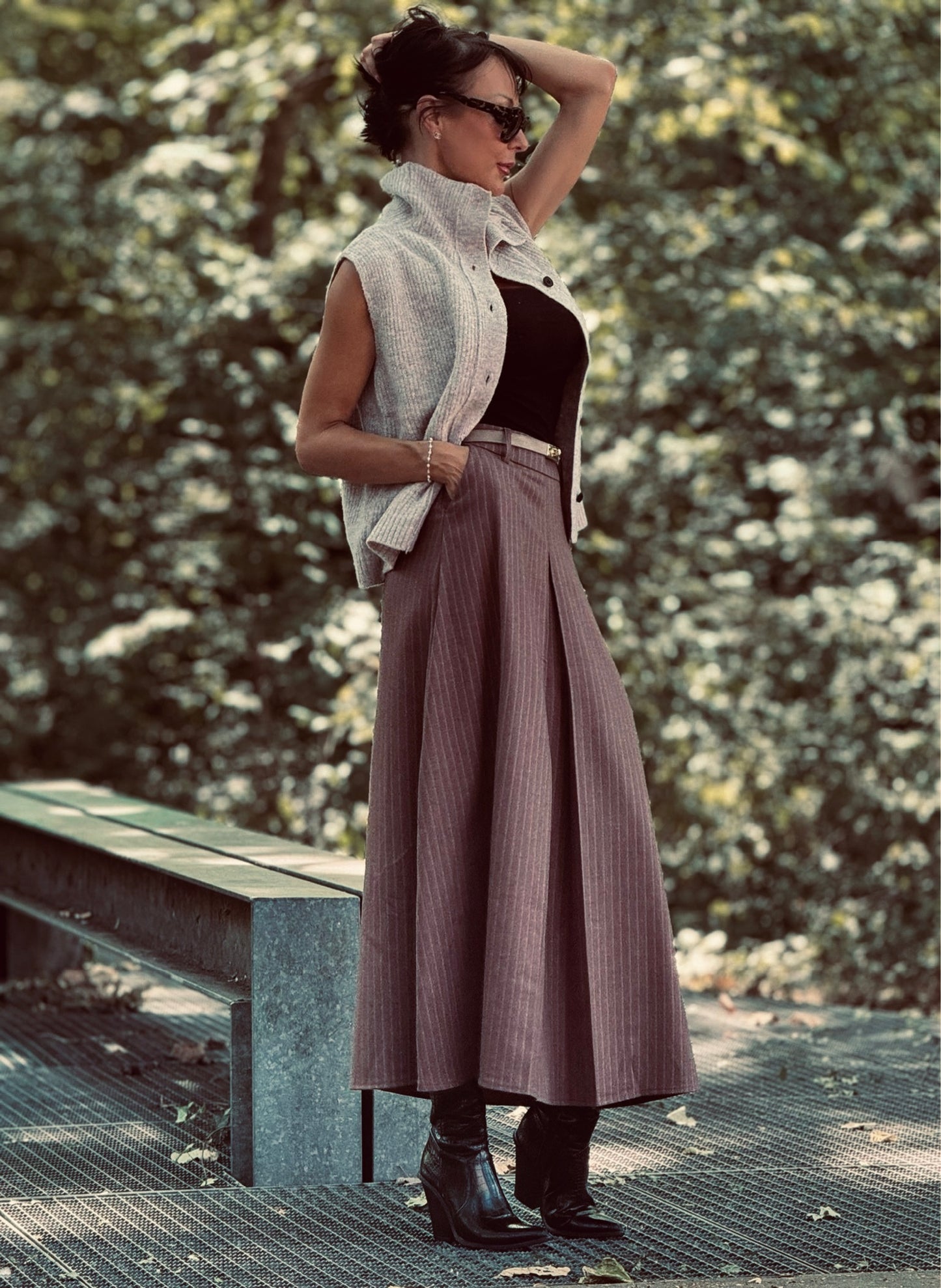 Pull Ella taupe