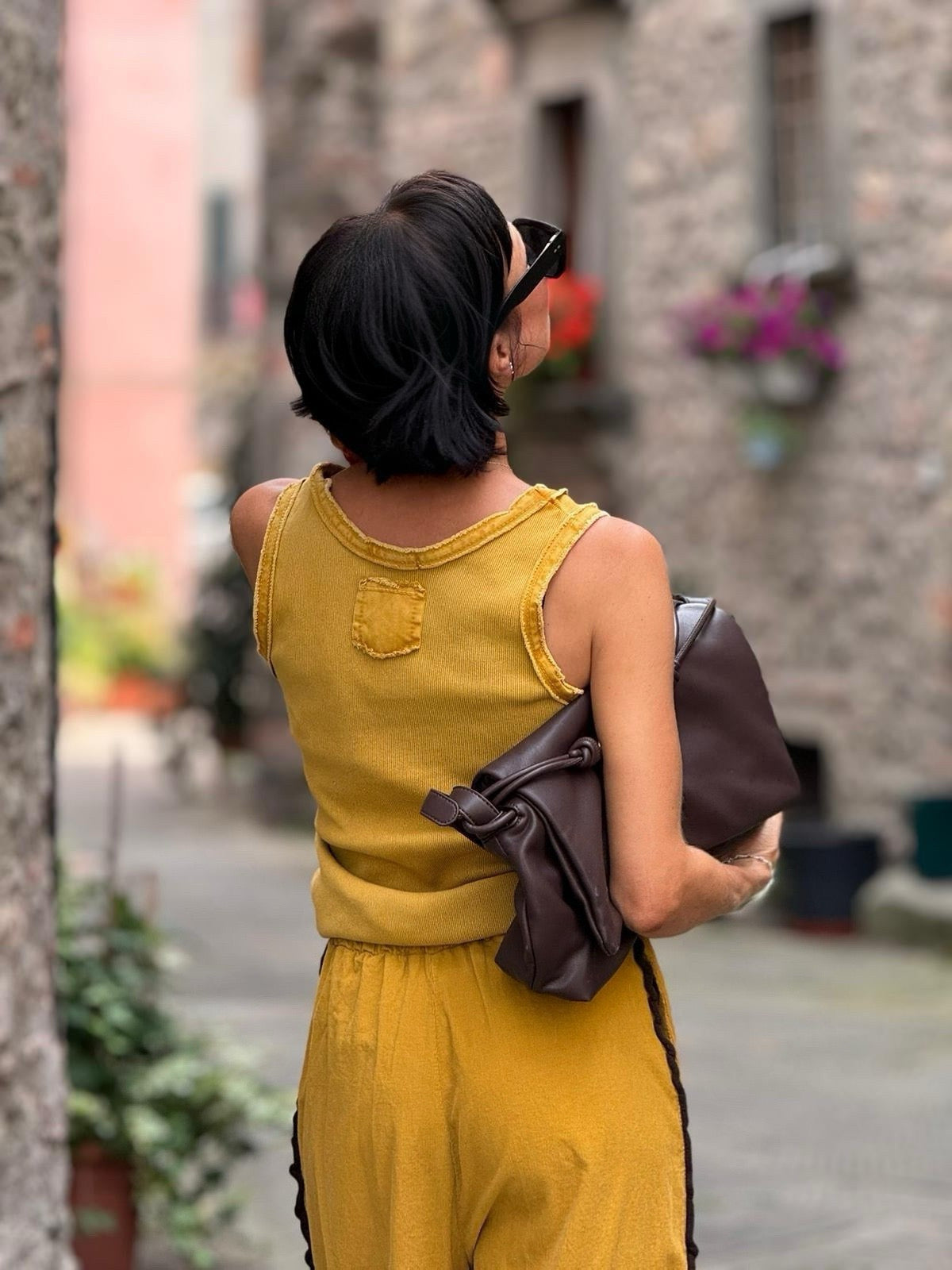 Pants Lyra mustard