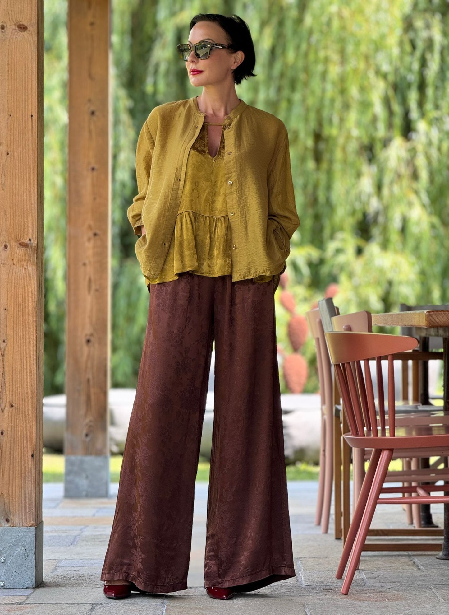 Blouse Grape LM