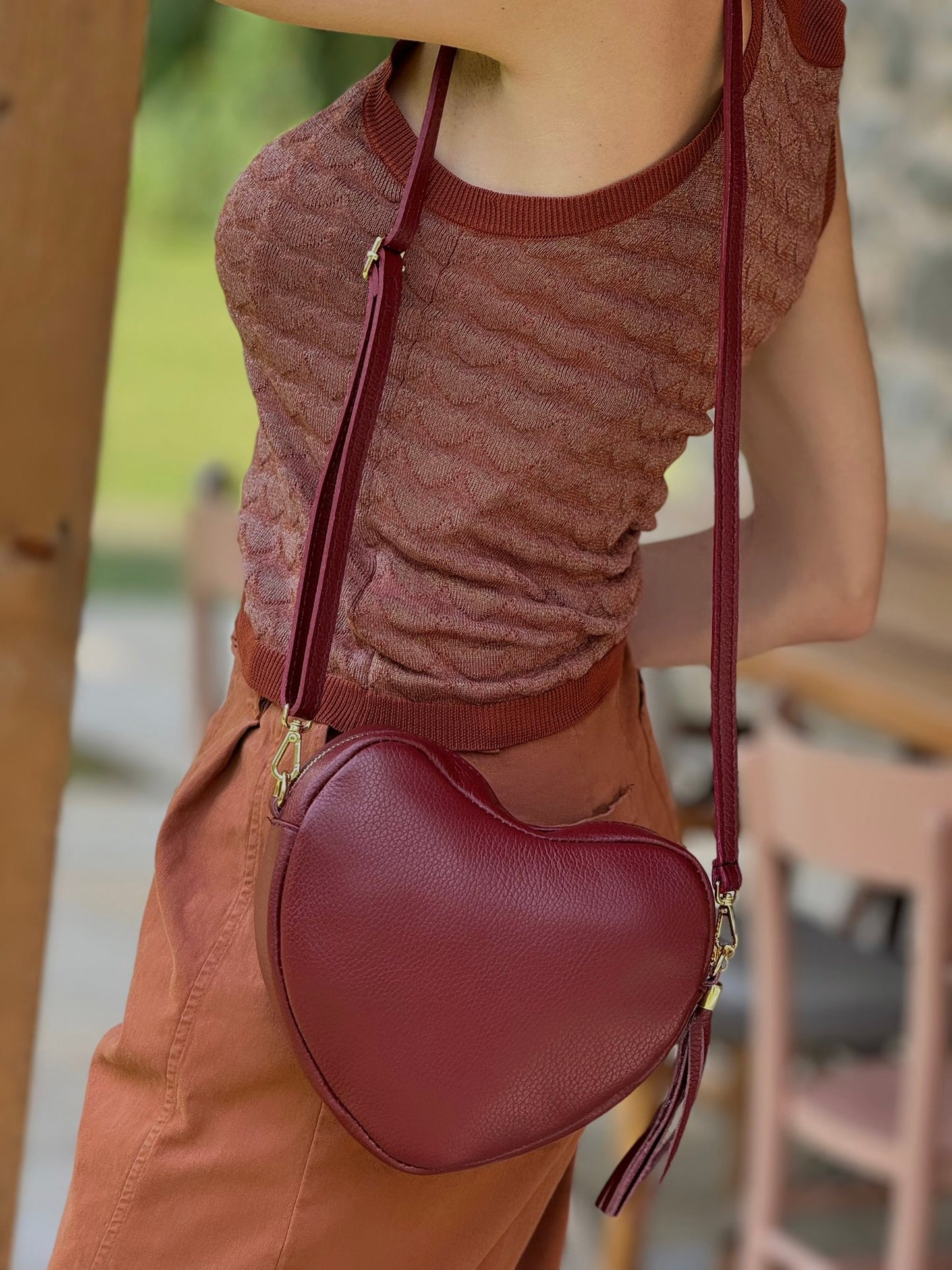 Bag Heart berry