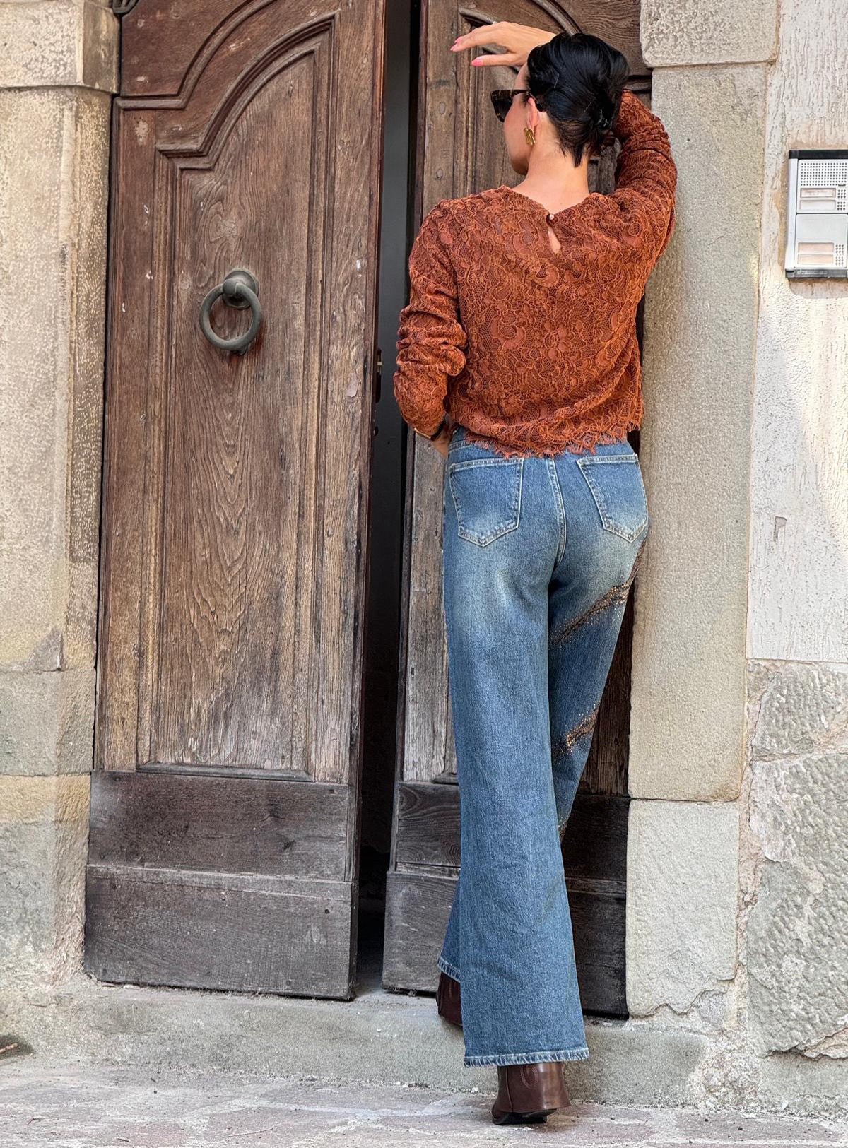 Pants Elowen tiger jeans