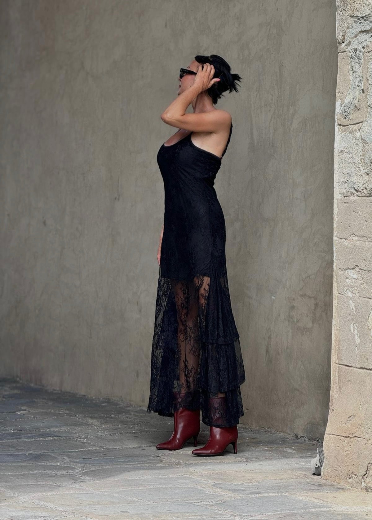 Dress Willow lace no arms