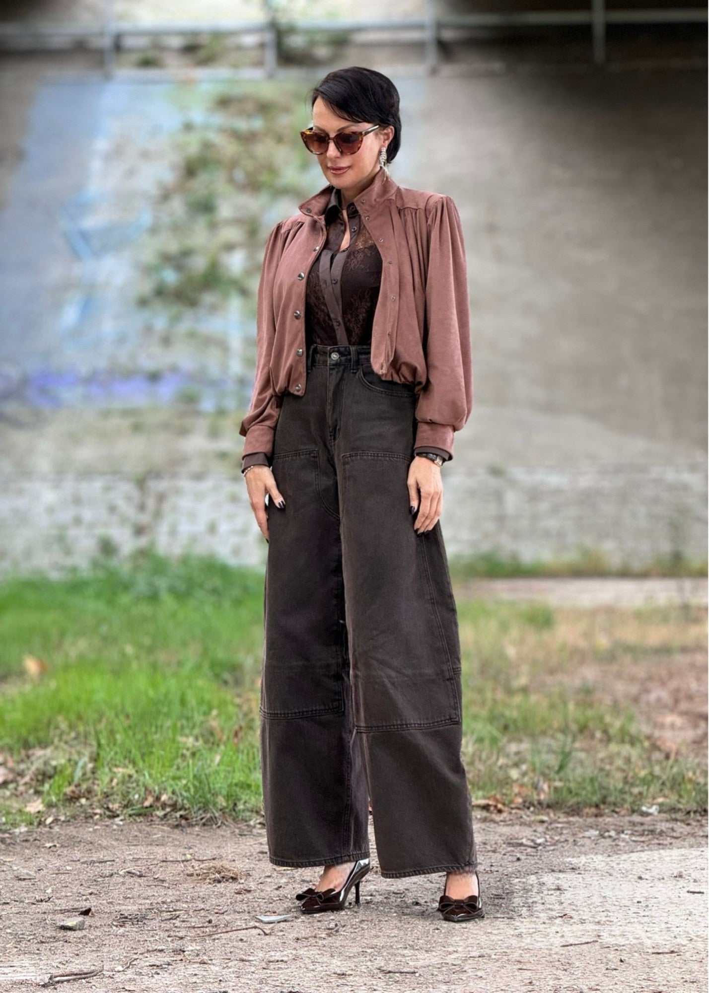 Jacket Crystal daim