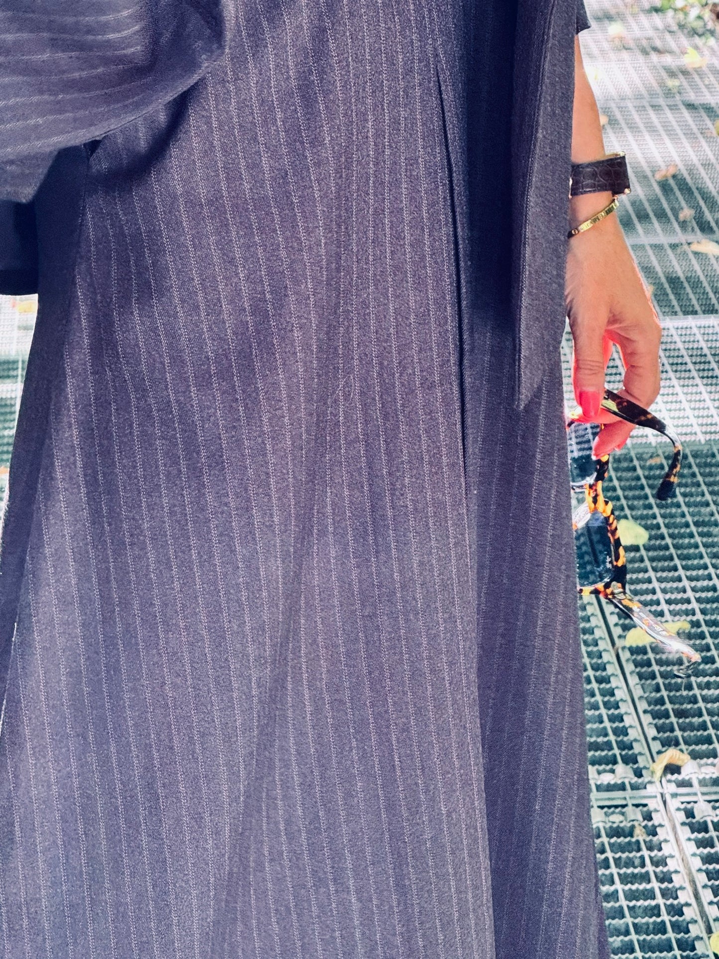 Skirt Liv striped black