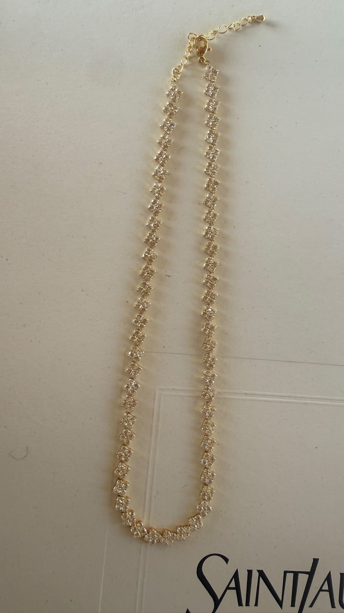 Chain Barbs clover gold