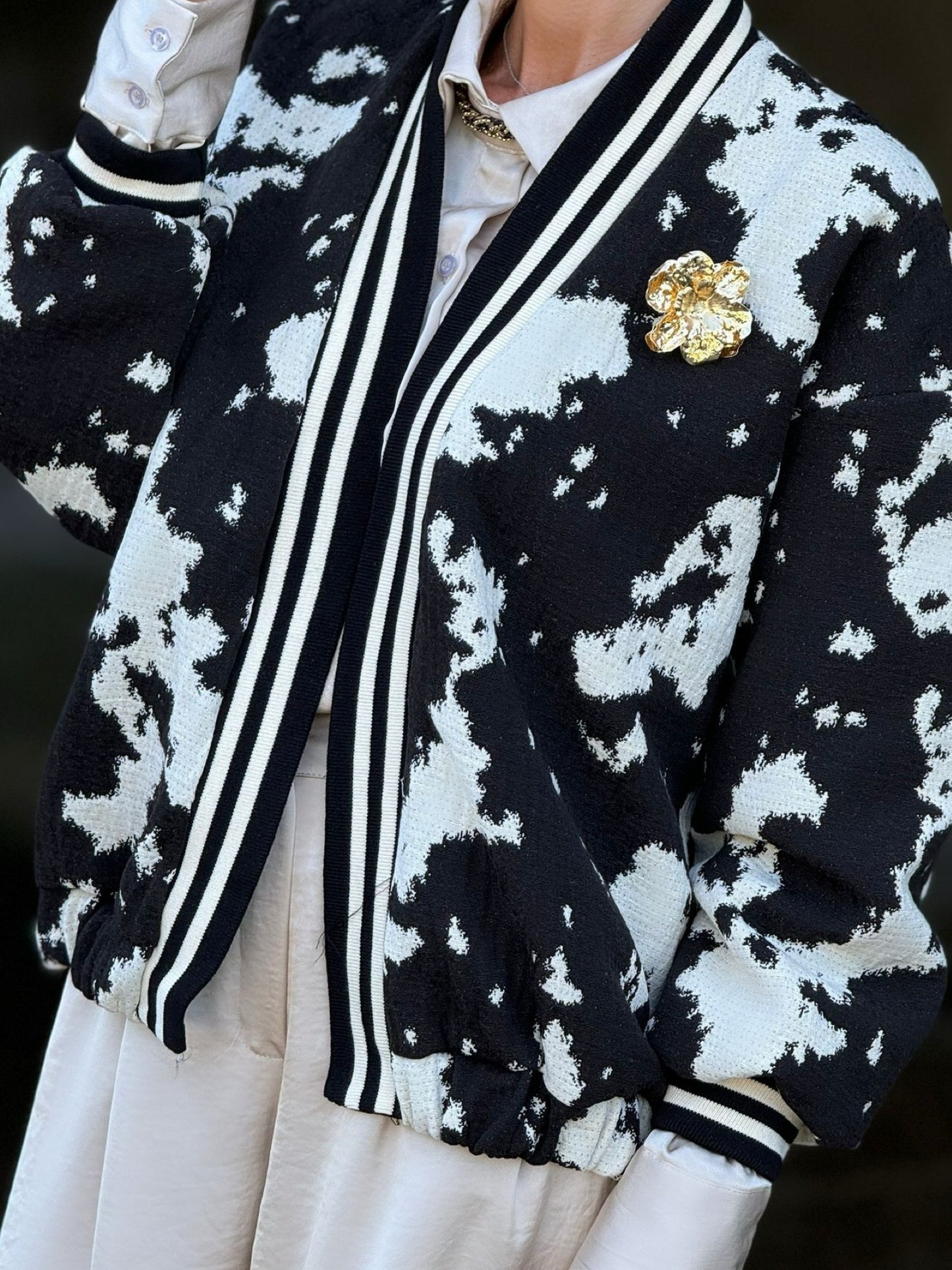 Bomber Malia white