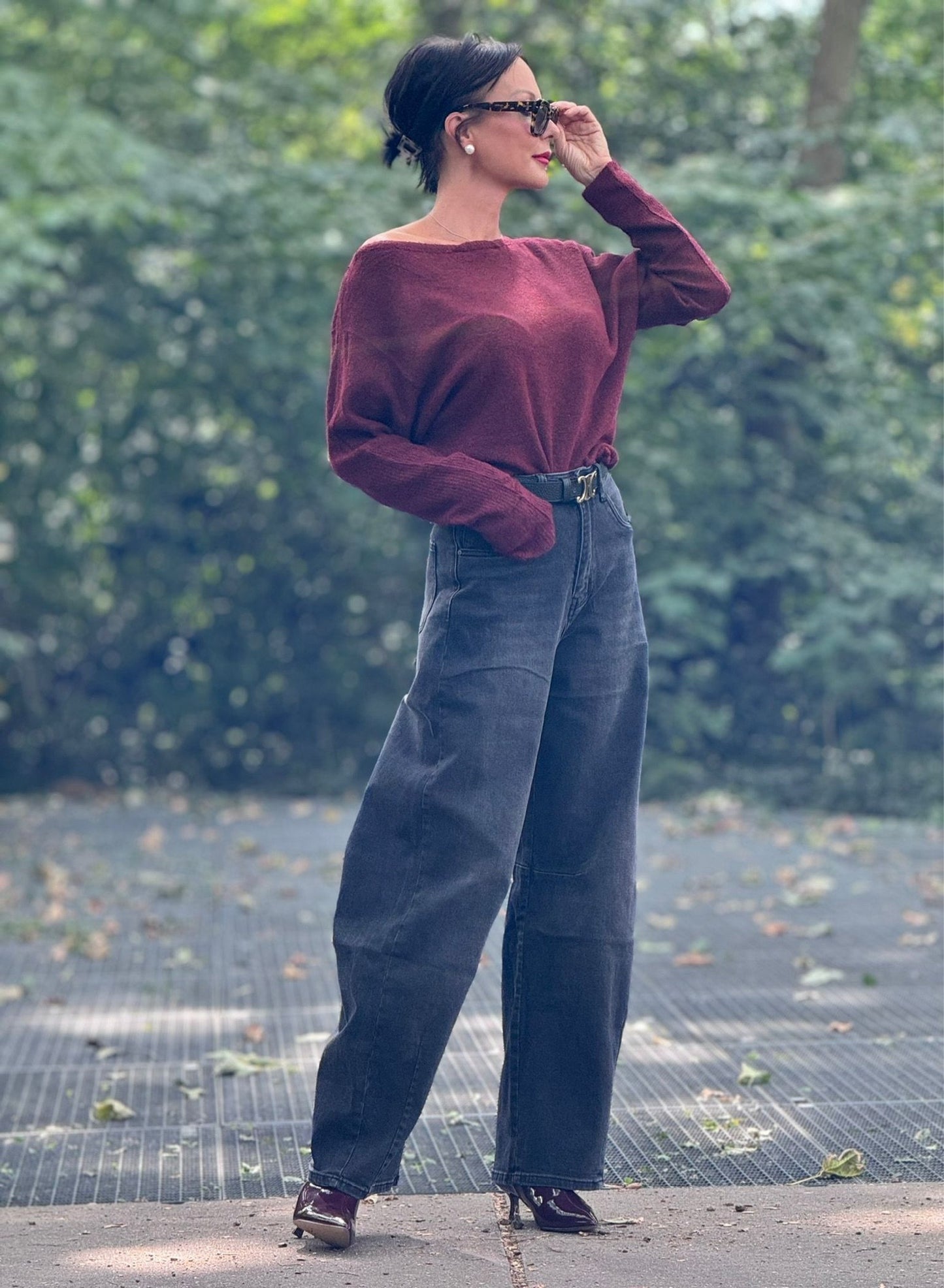 Pull Colette burgundy