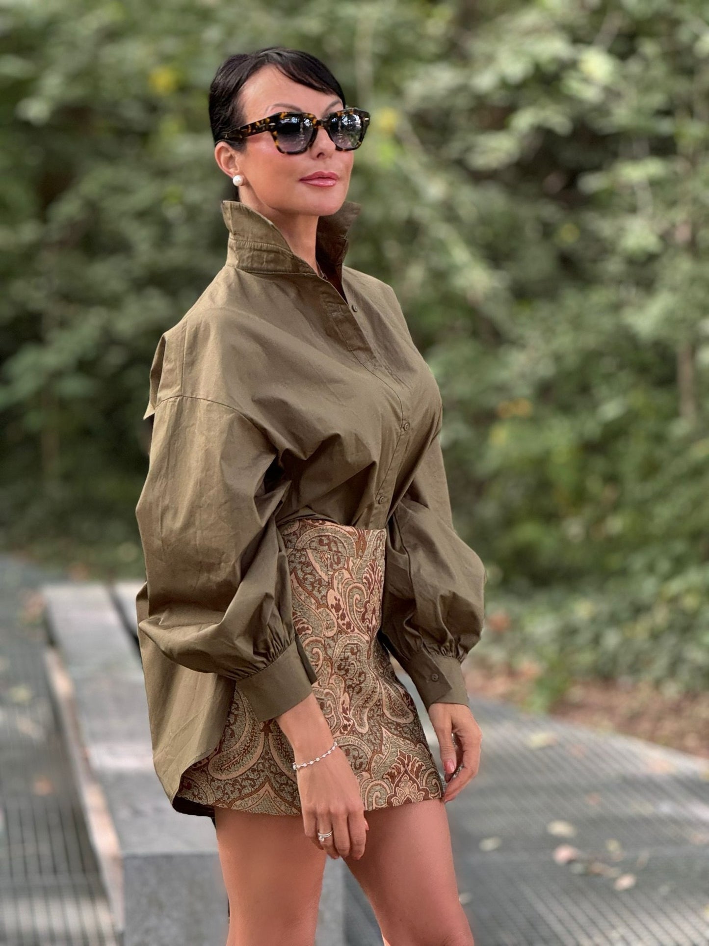 Skirt Scarlett green