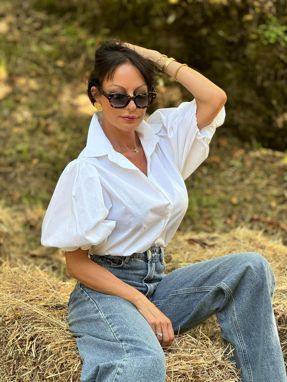 Blouse Linden white