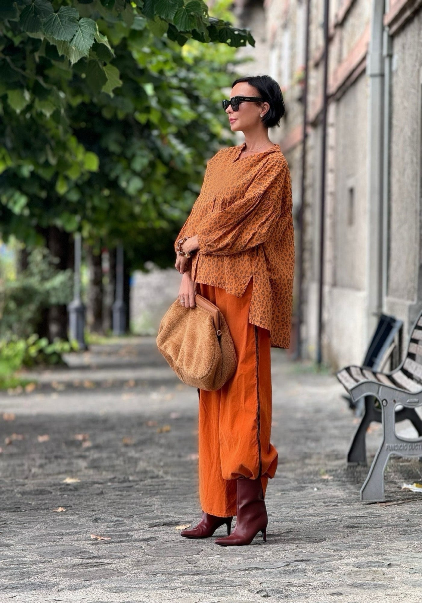 Pants Lyra tangerine