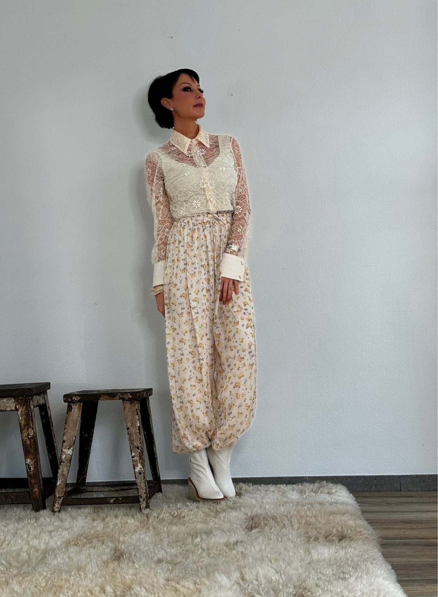 Blouse Justine chemise cream