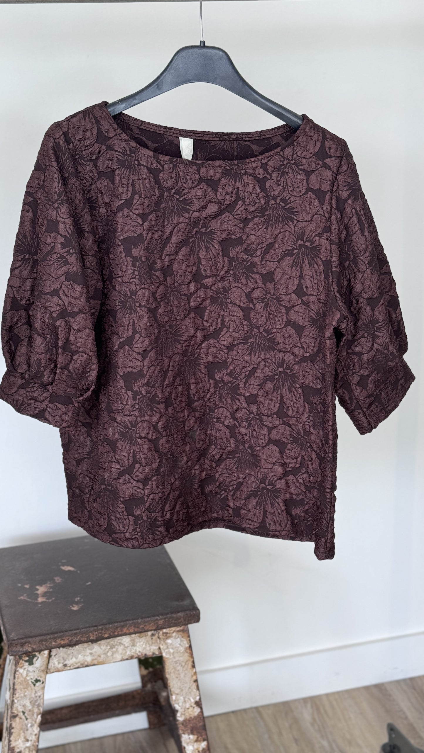 Blouse Leona km choco