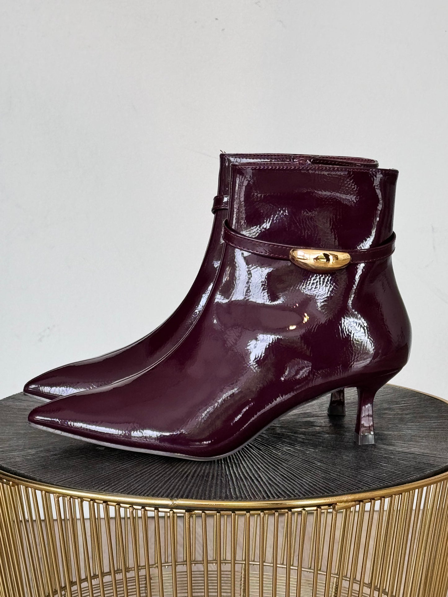 Boots Rosalind short burgundy