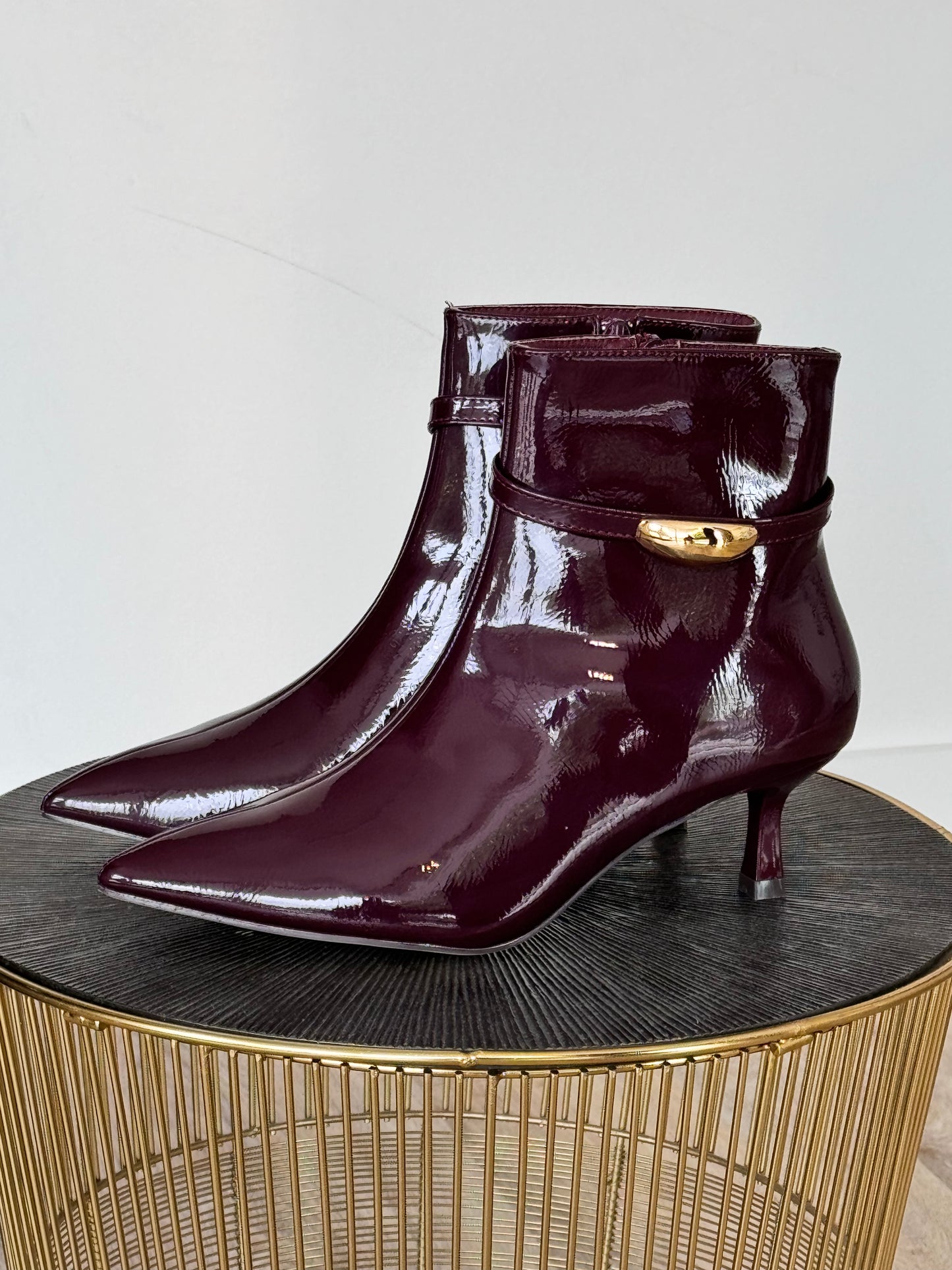 Boots Rosalind short burgundy