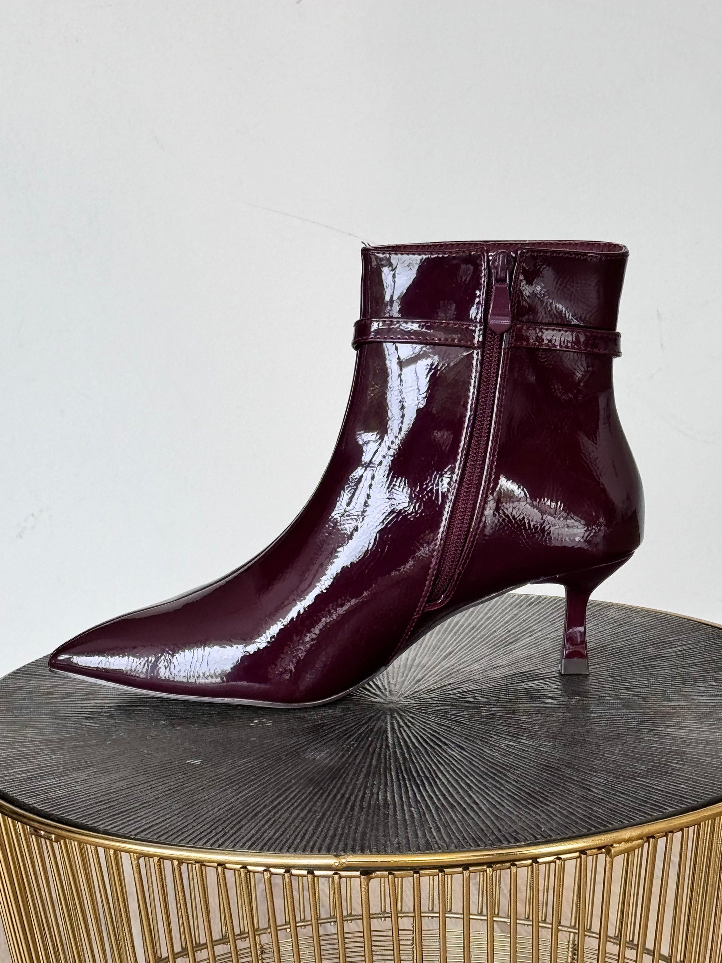 Boots Rosalind short burgundy